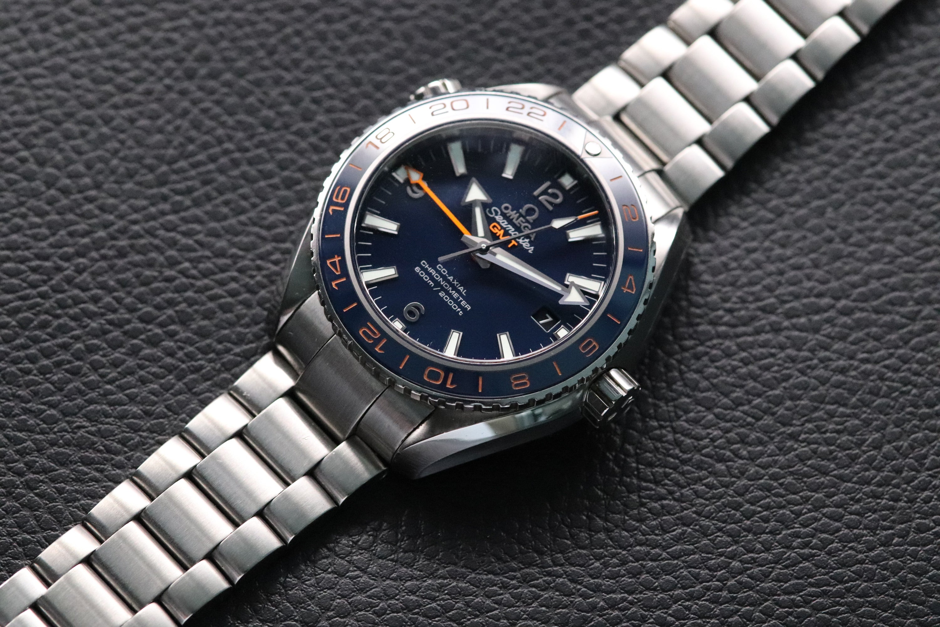 Omega Seamaster Planet Ocean GMT 232.30.44.22.03.001 Papers 2016