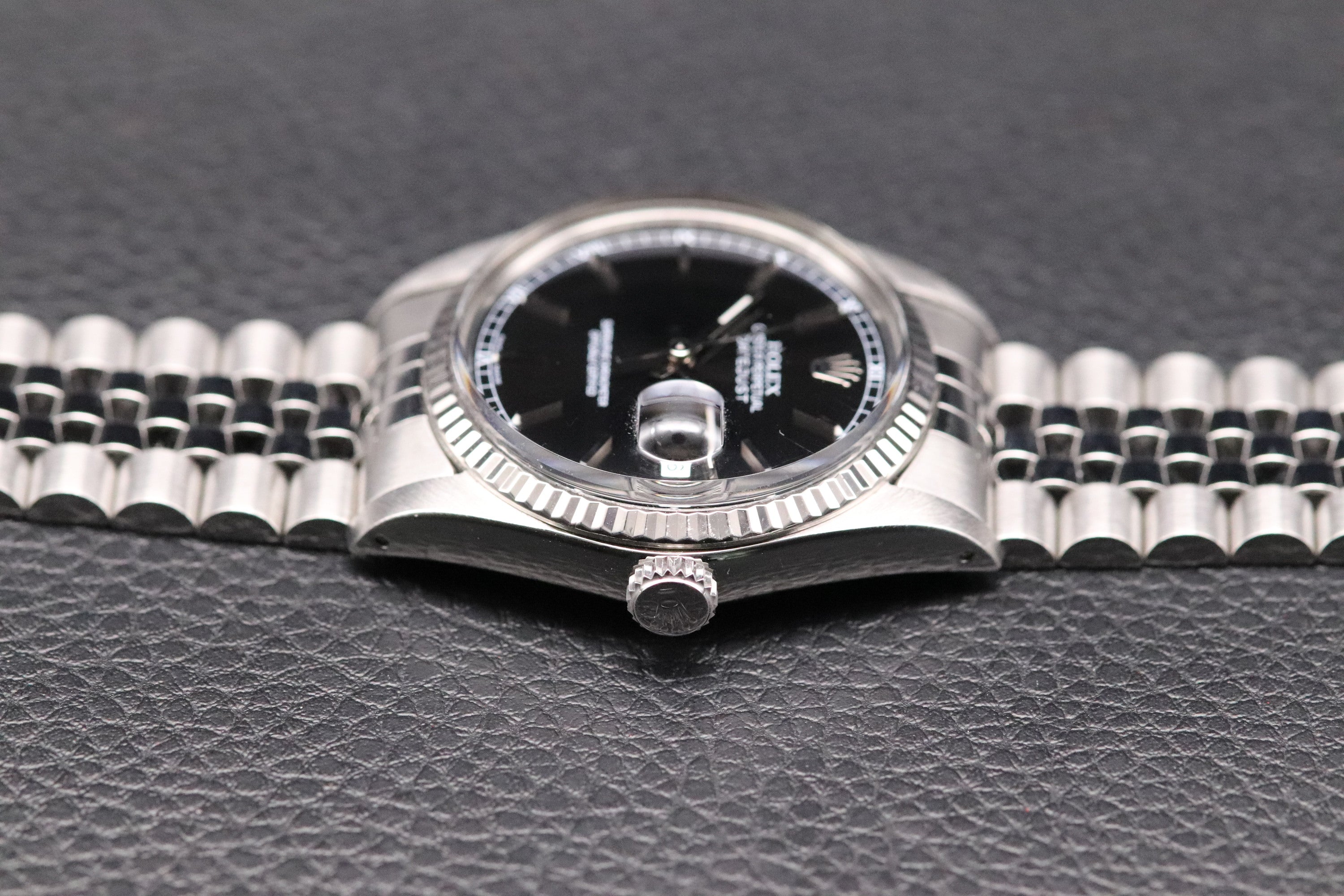 Rolex Datejust 16014 Black Dial 1985