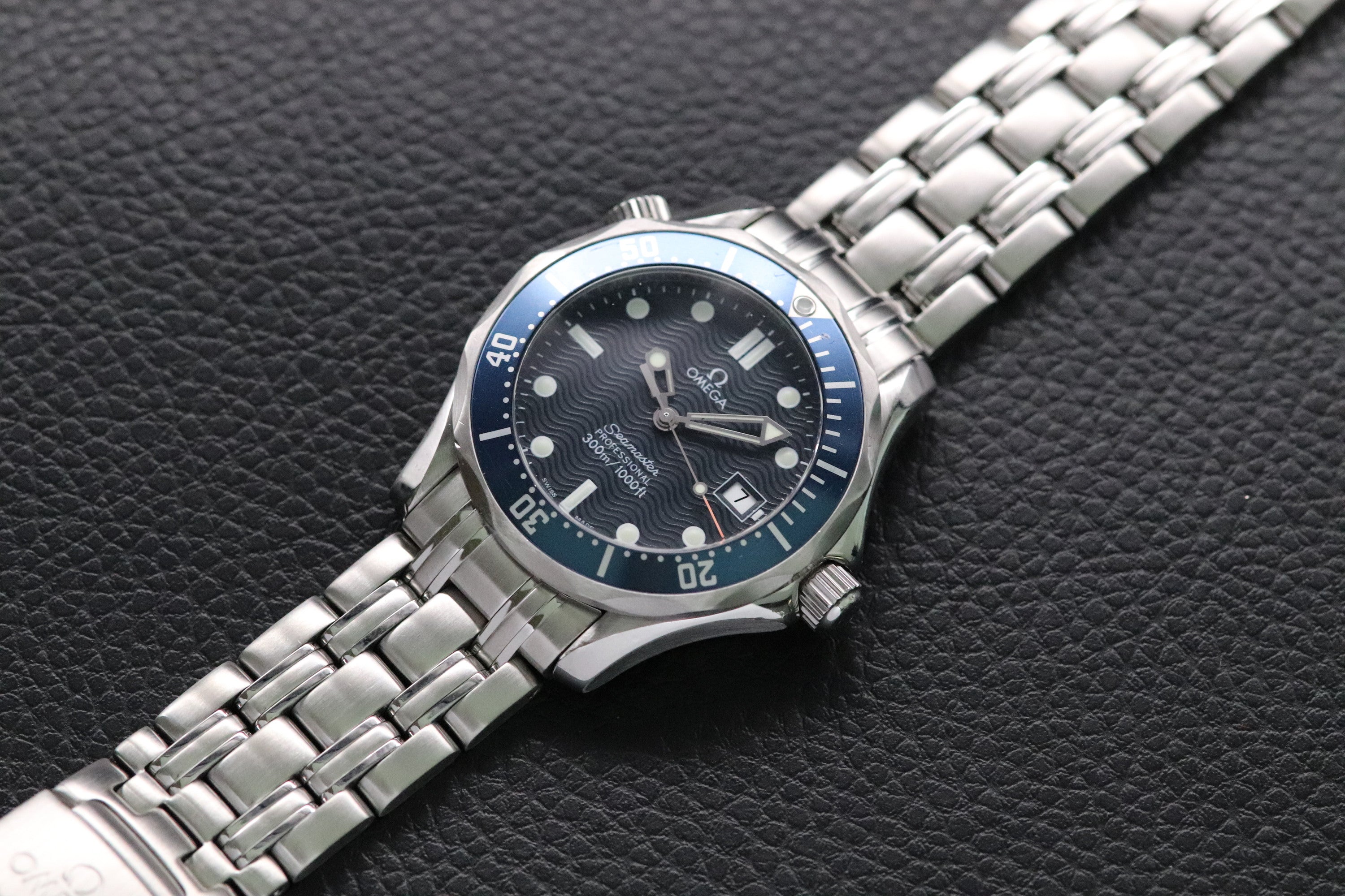 Omega Seamaster 300 2561.80 Blue Dial 2000 Paper