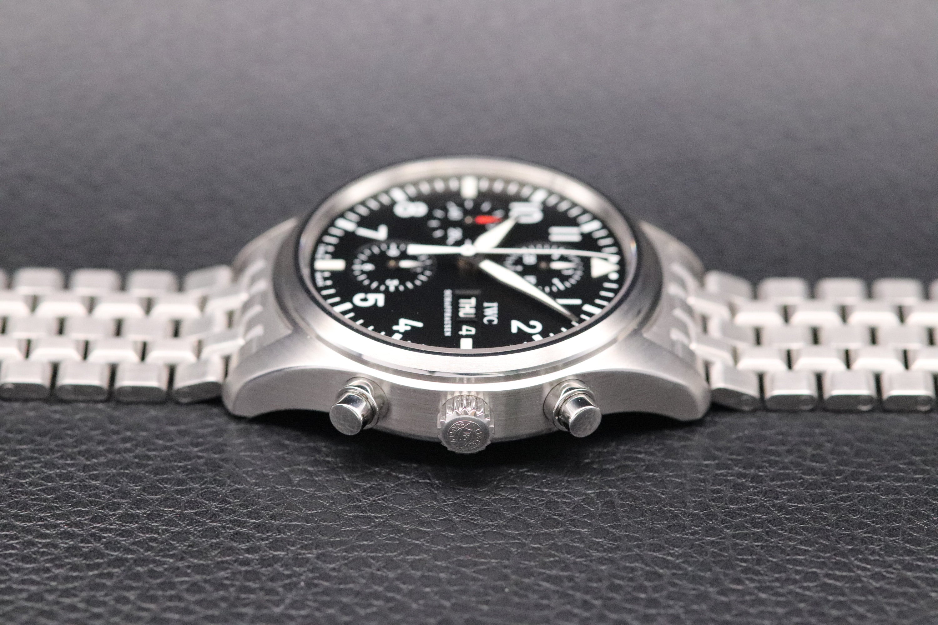 IWC Pilot's Watch Chronograph IW371704 Black Dial 2009