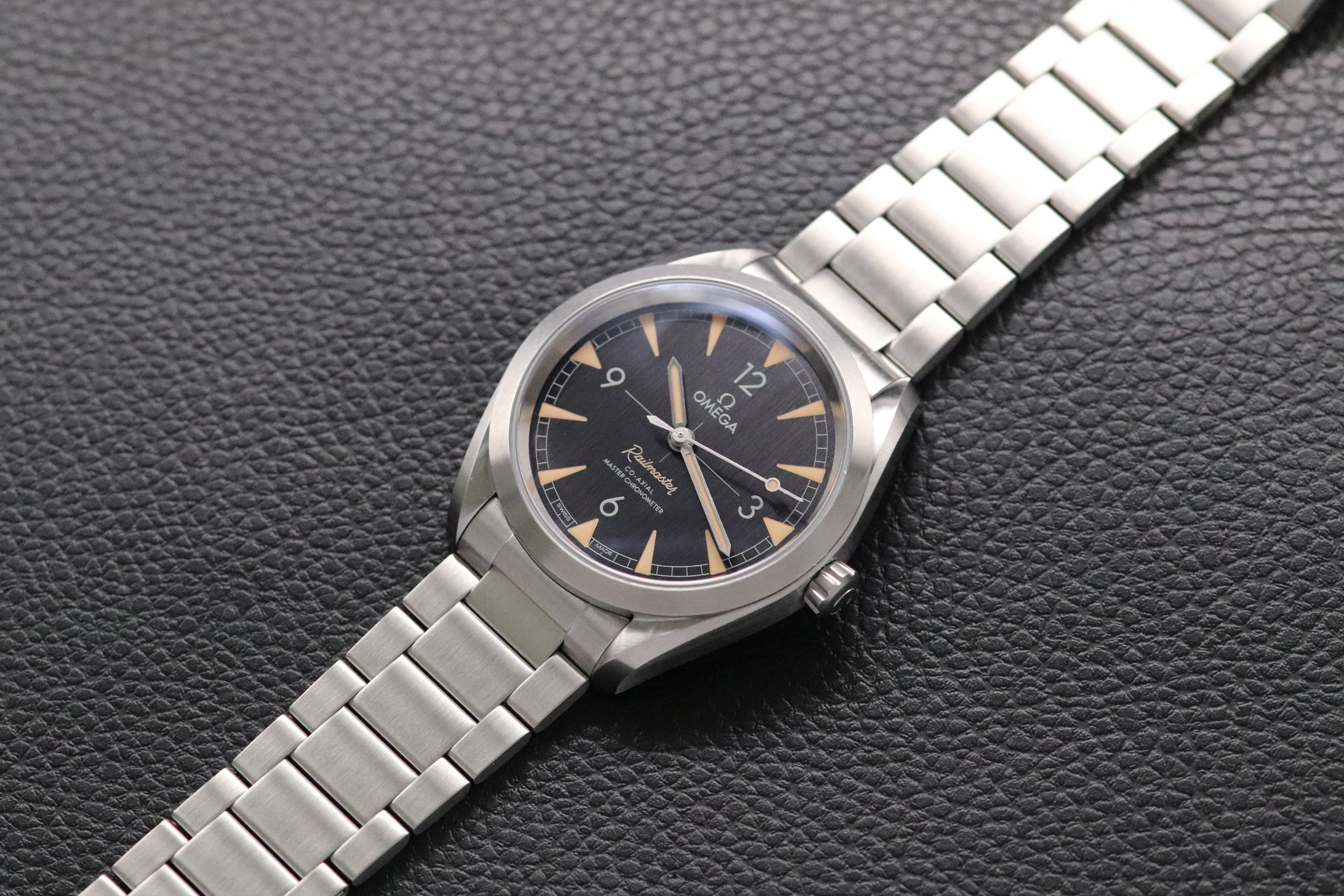 Omega Seamaster Railmaster 220.10.40.20.01.001 Fullset 2024 Box+Paper