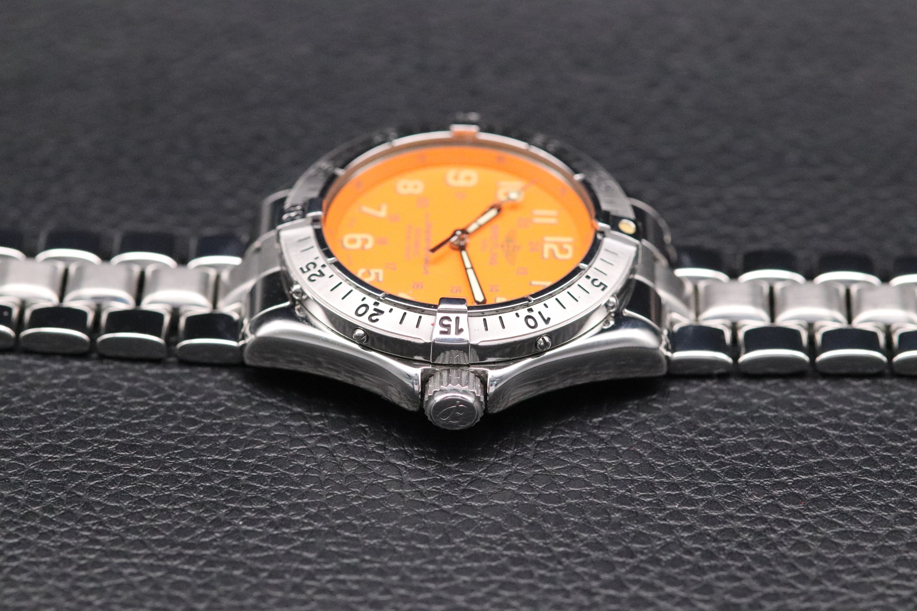 Breitling Superocean A17040 Orange Dial 2000
