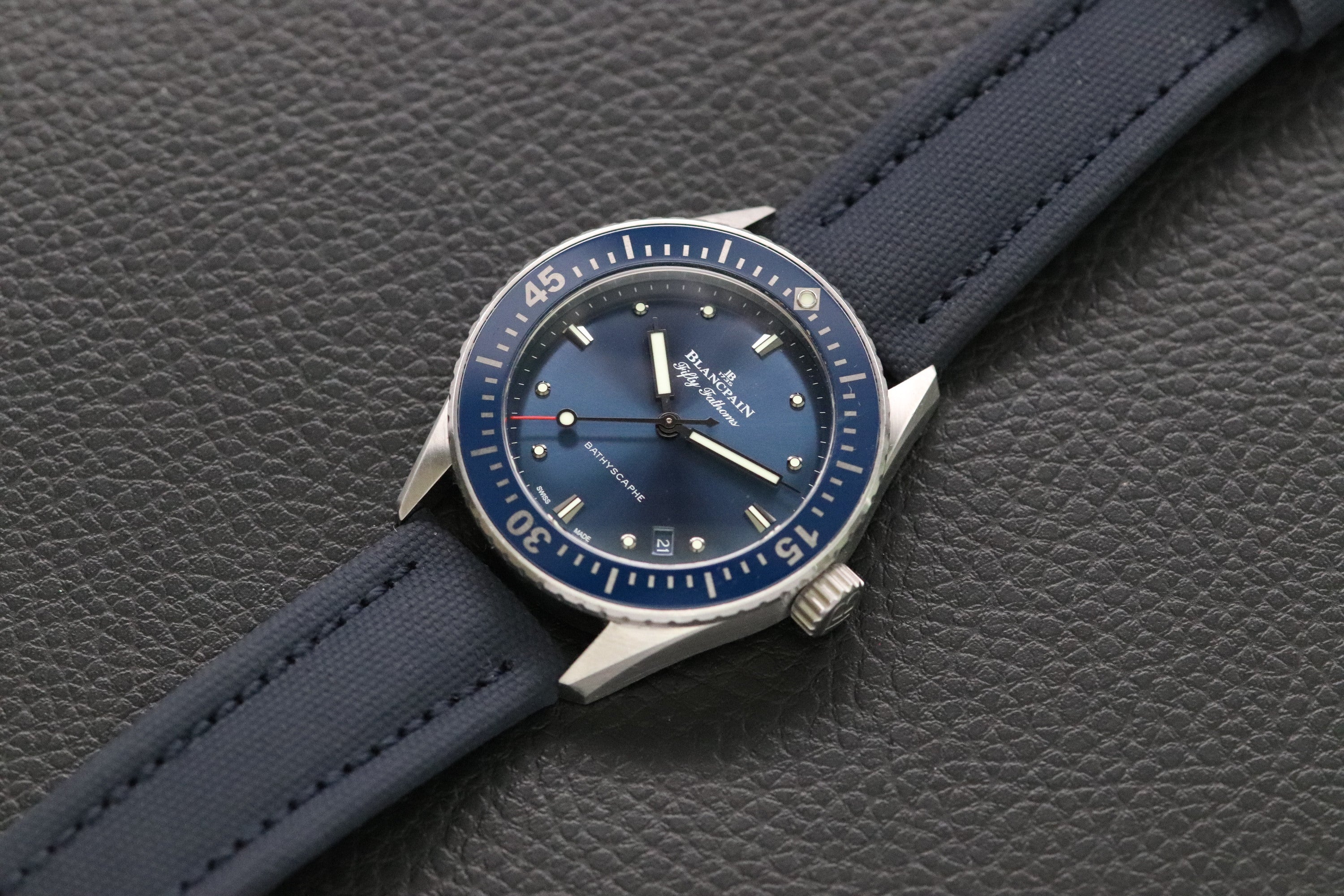 Blancpain Fifty Fathoms Bathyscape 5100-1140-O52A Fullset 2023 Box+Papers