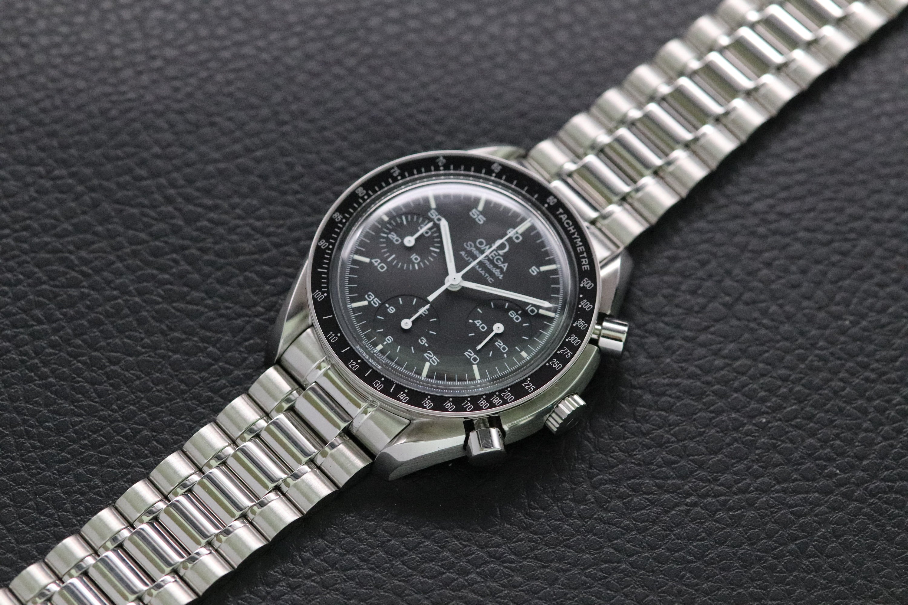 Omega Speedmaster Reduced 3510.50 Black Dial 1998 Box