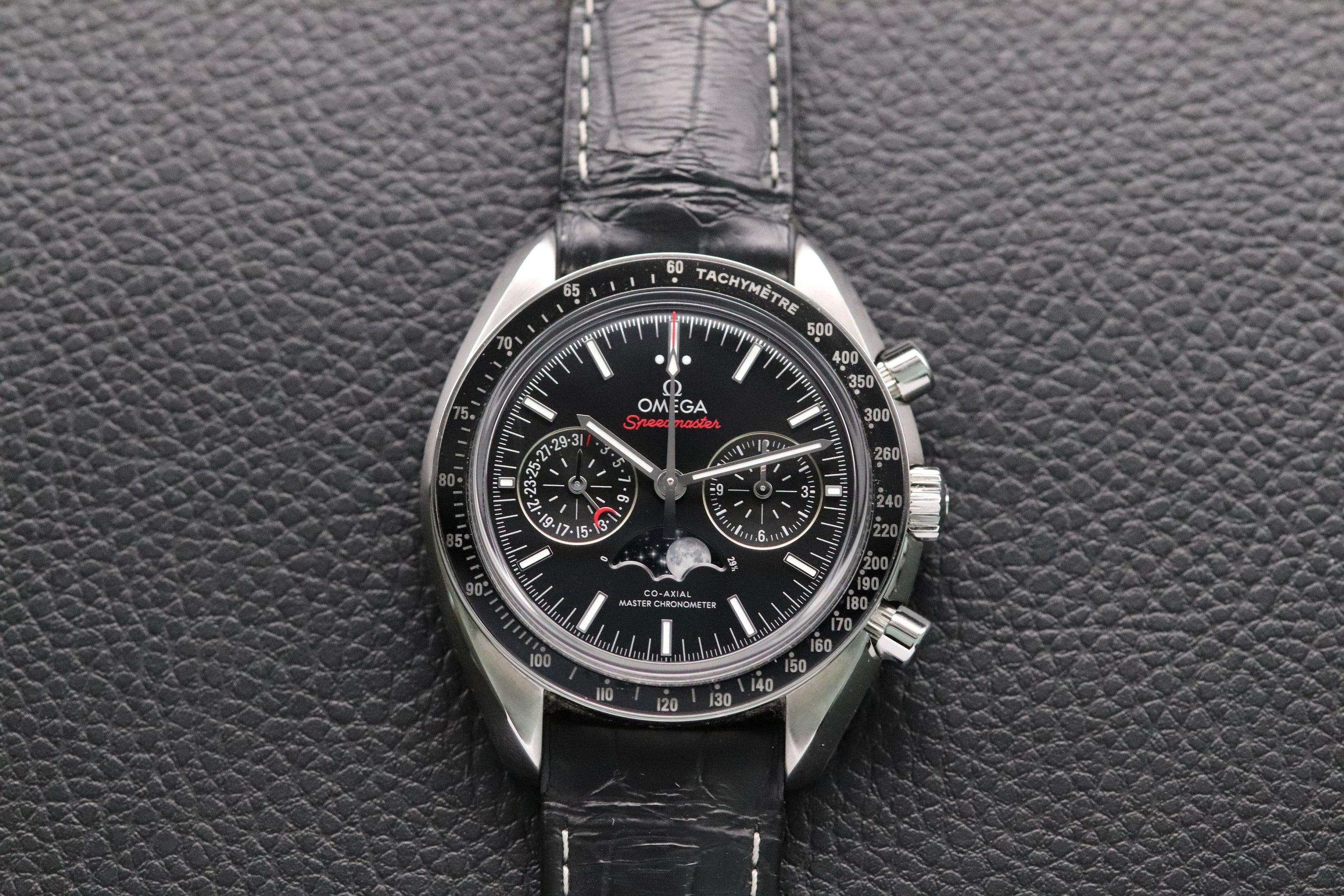 Omega Speedmaster Moonwatch Moonphase 304.33.44.52.01.001 Fullset 2021 Box+Papers