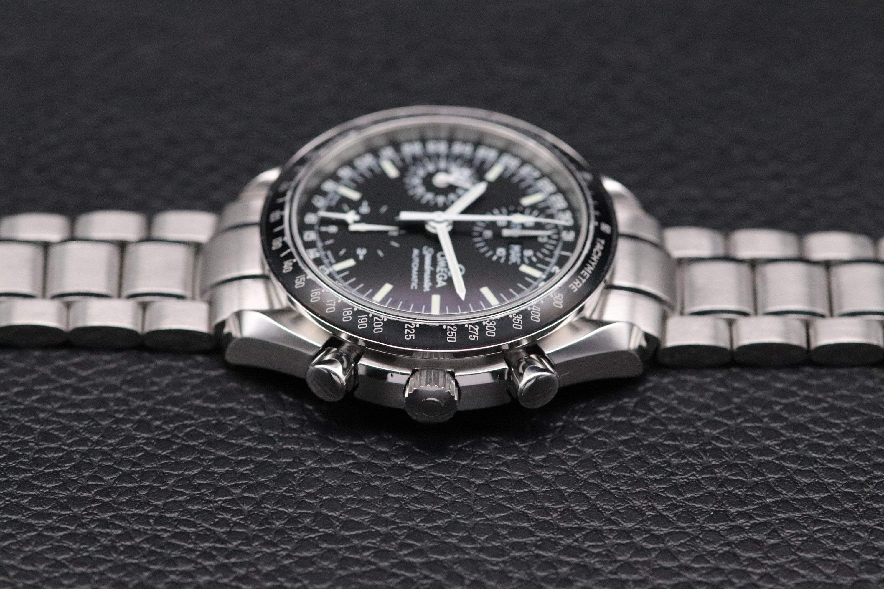 Omega Speedmaster Day Date 3520.50 Black Dial 1998