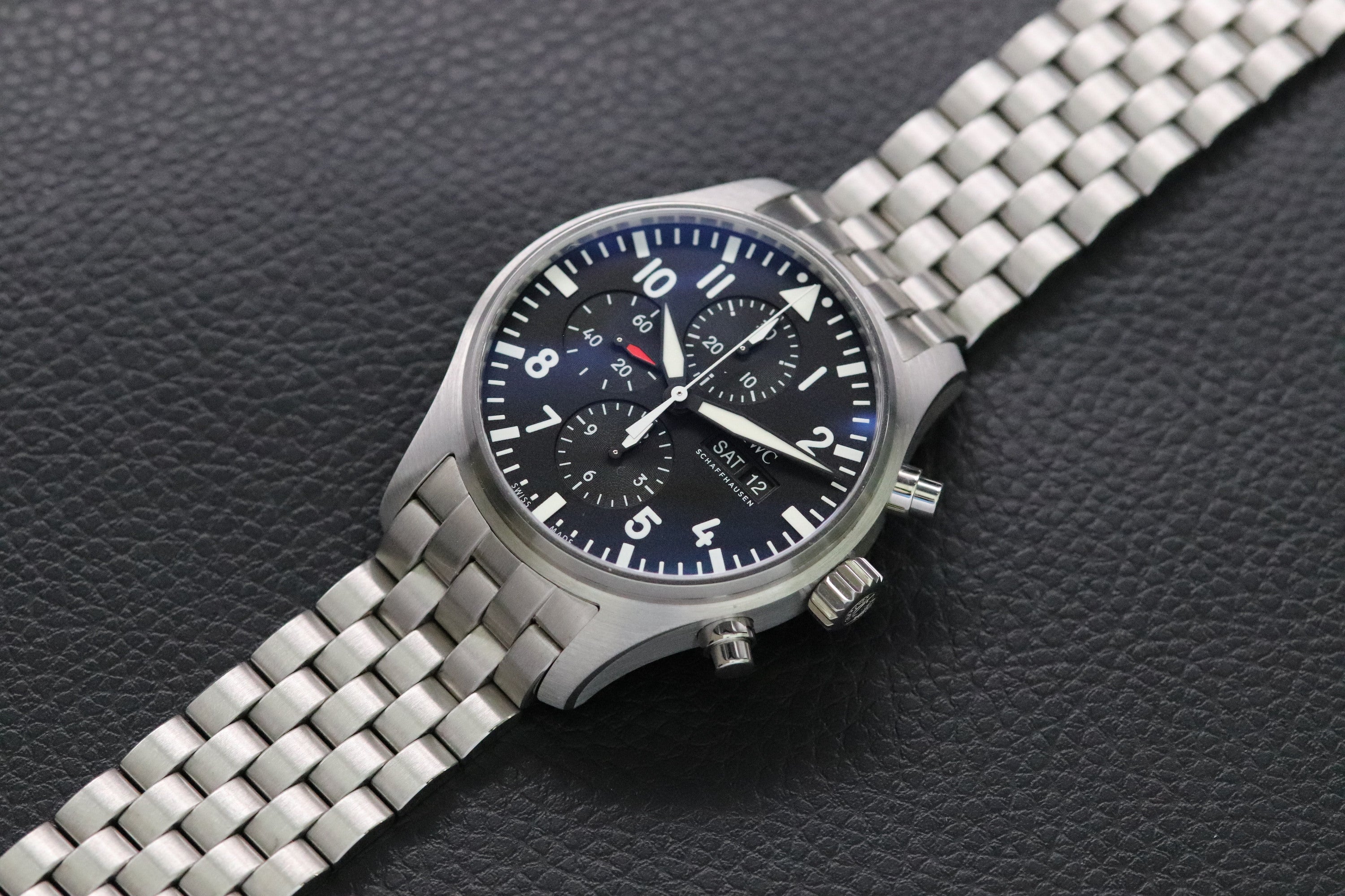 IWC Fliegeruhr Chronograph IW377710 Papers XXXX