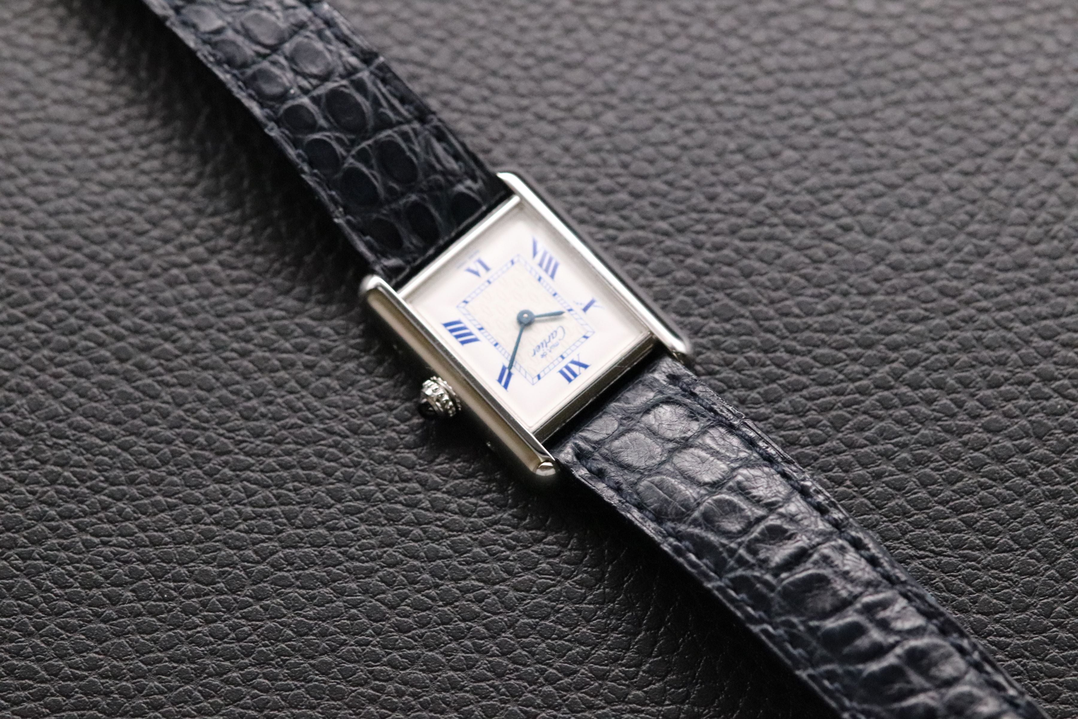 Cartier Must Tank W1014054 Fullset 2000 Box+Papers