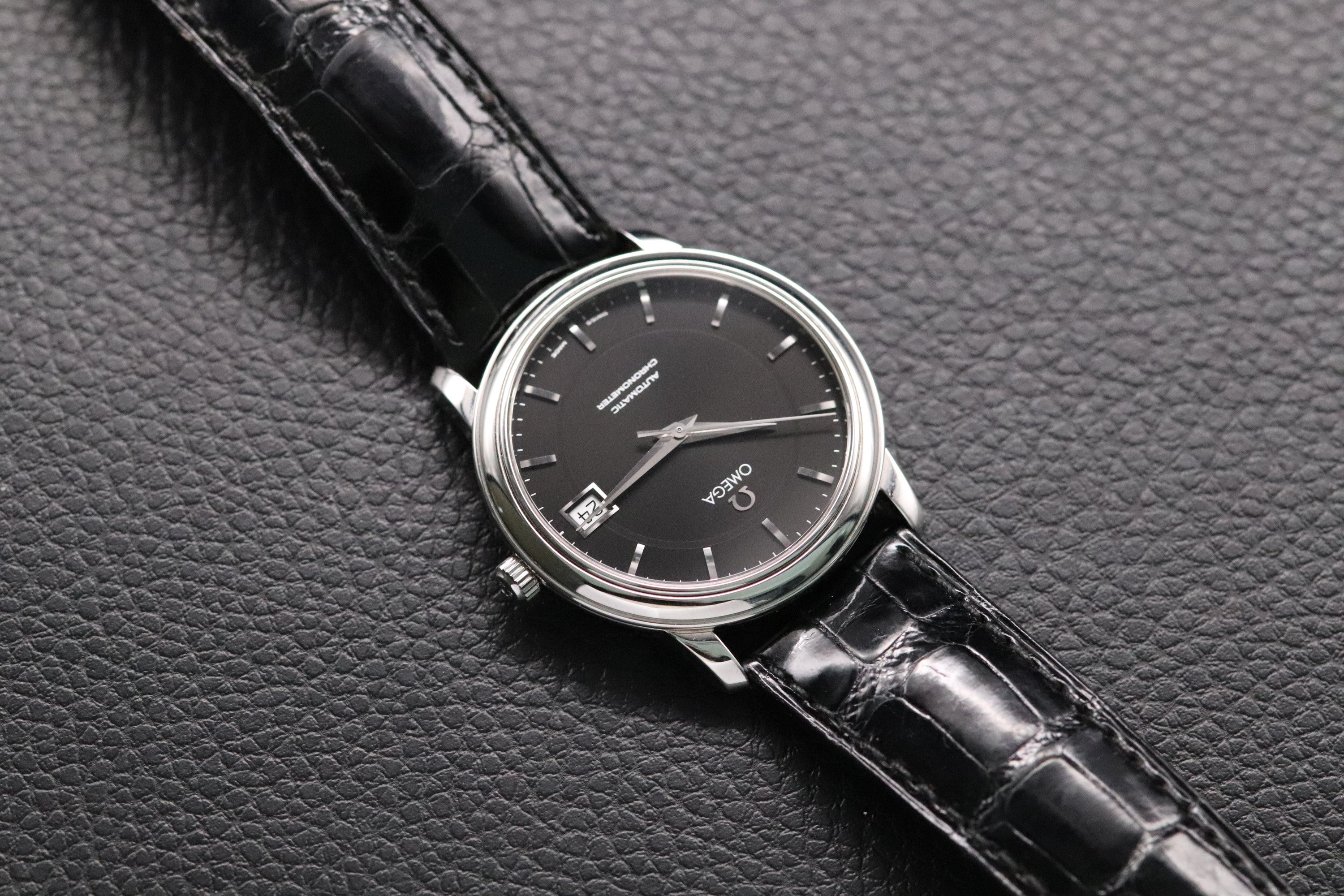 Omega De Ville 4800.51 Black Dial 1999