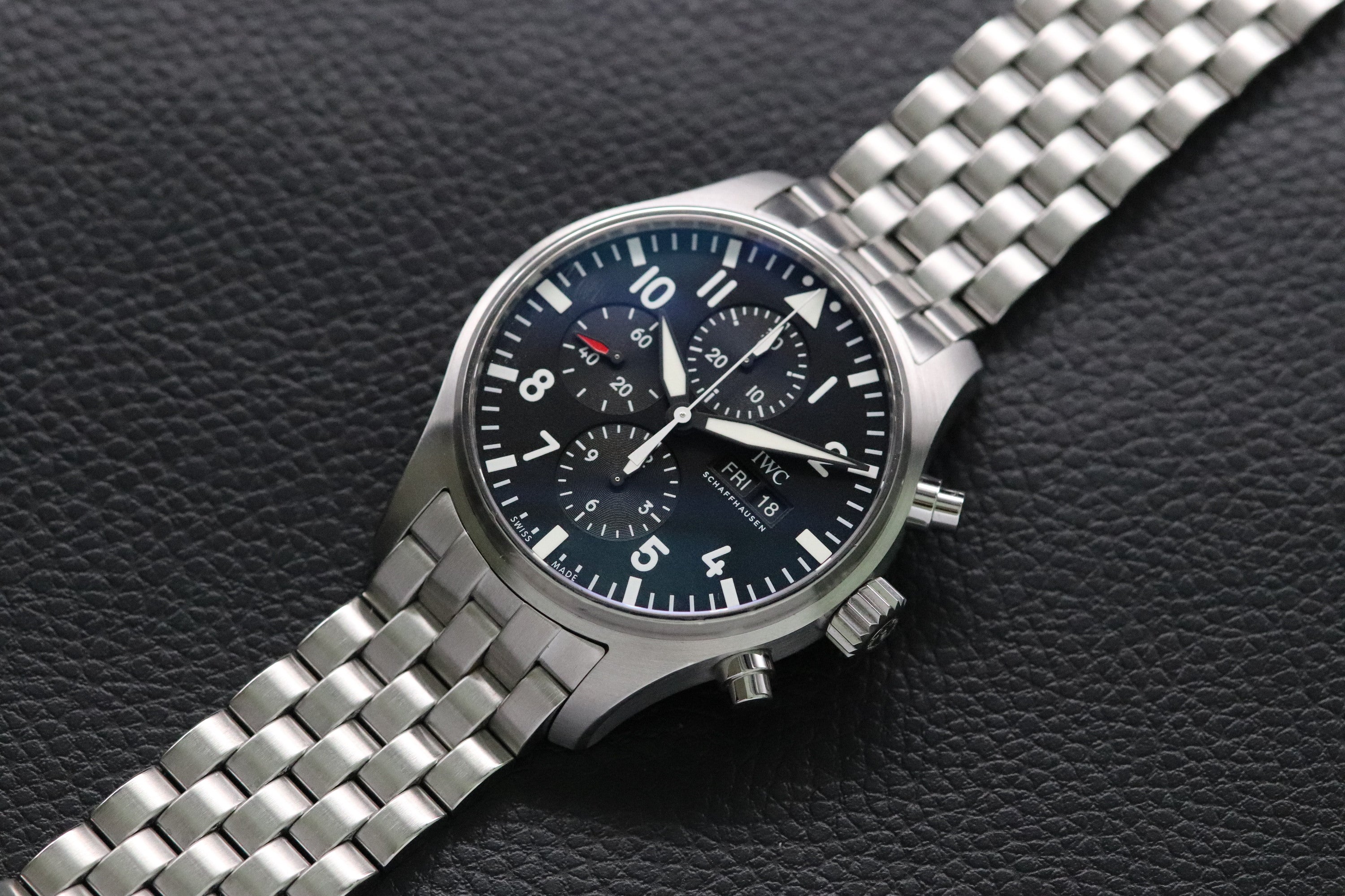 IWC Pilot's Watch Chronograph IW377710 Papers 2017