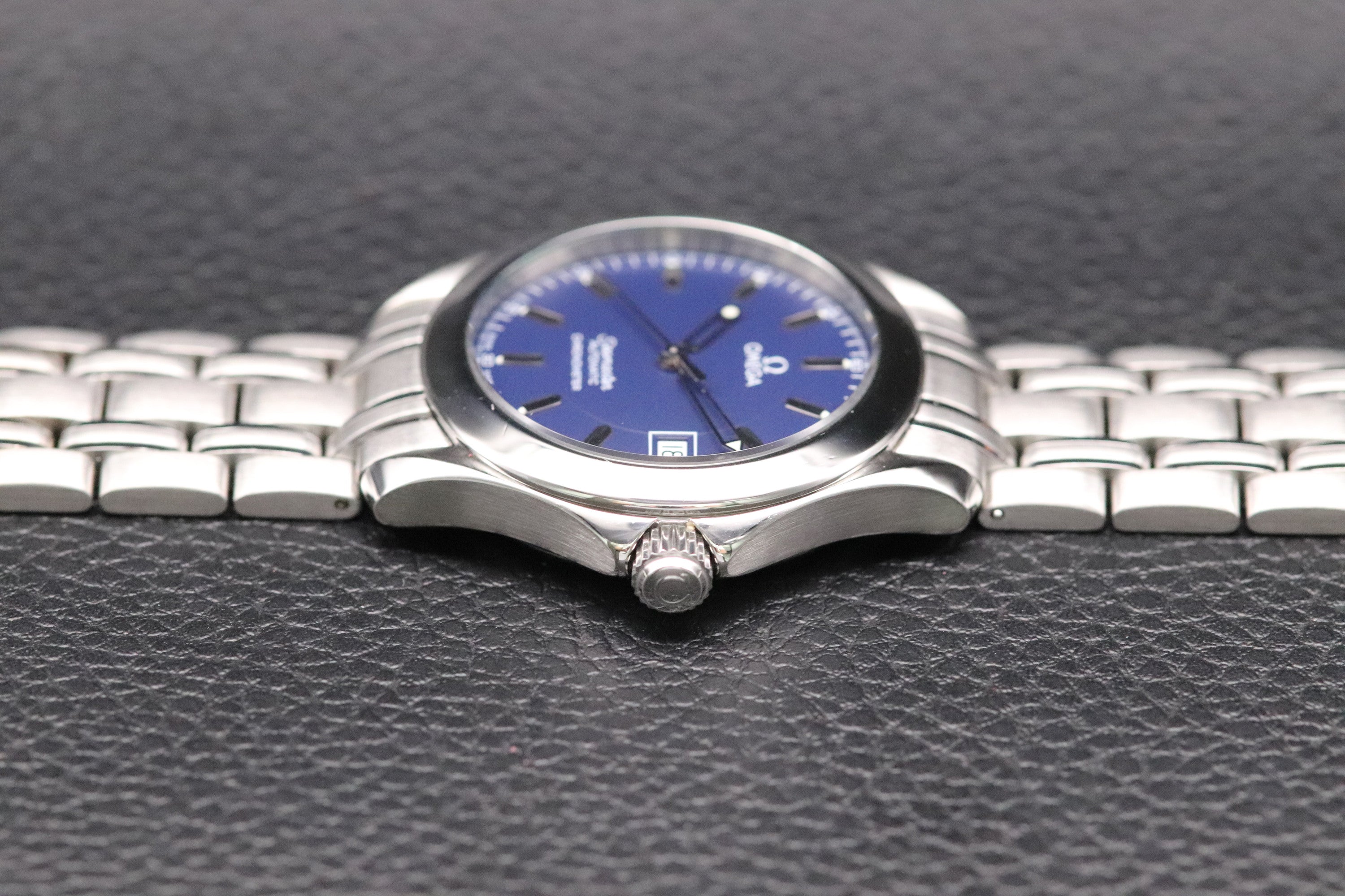 Omega Seamaster 2507.80 Blue Dial 2000 Papers