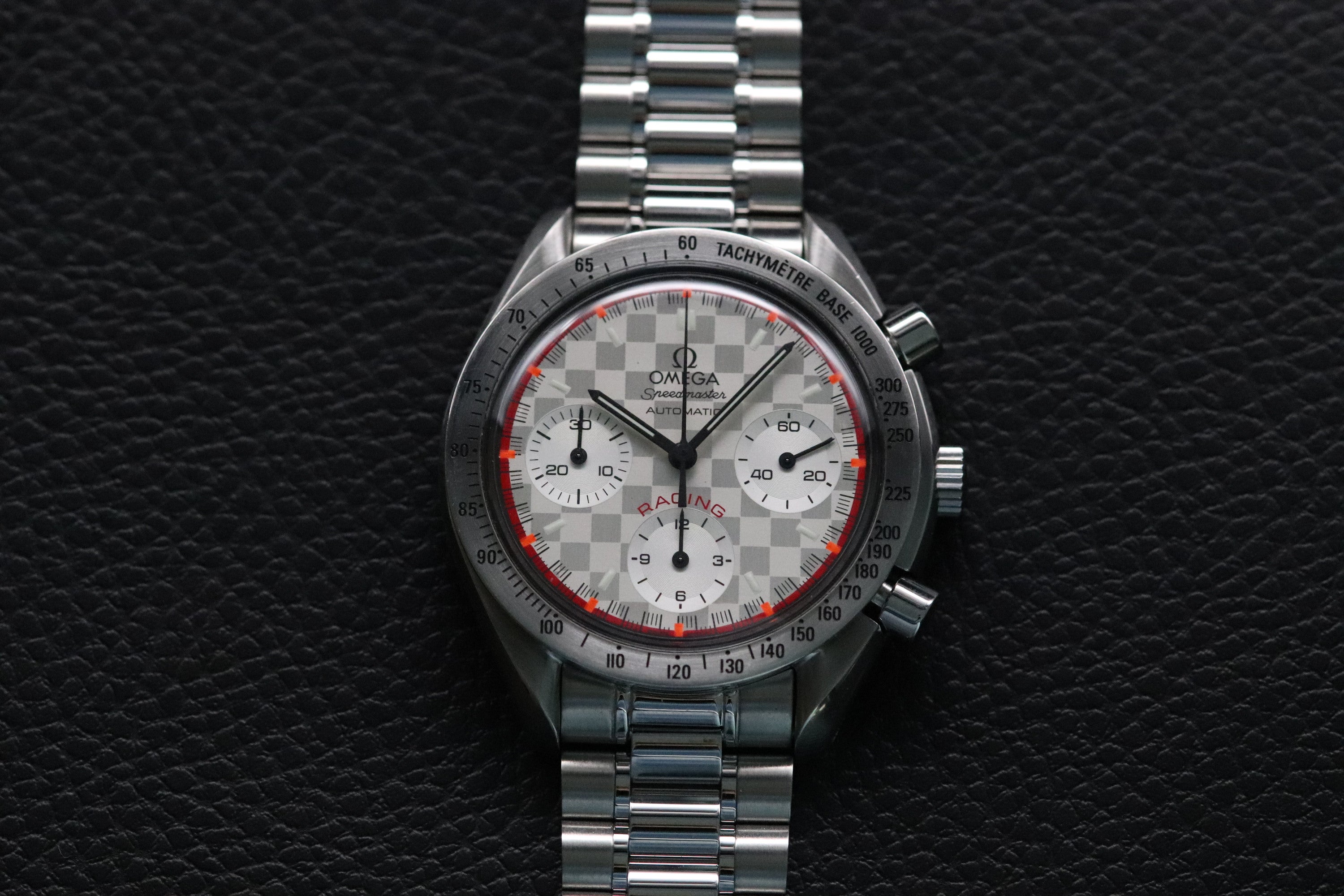 Omega Speedmaster Reduced 3517.30 Michael Schumacher 1999 Fullset Box+Paper