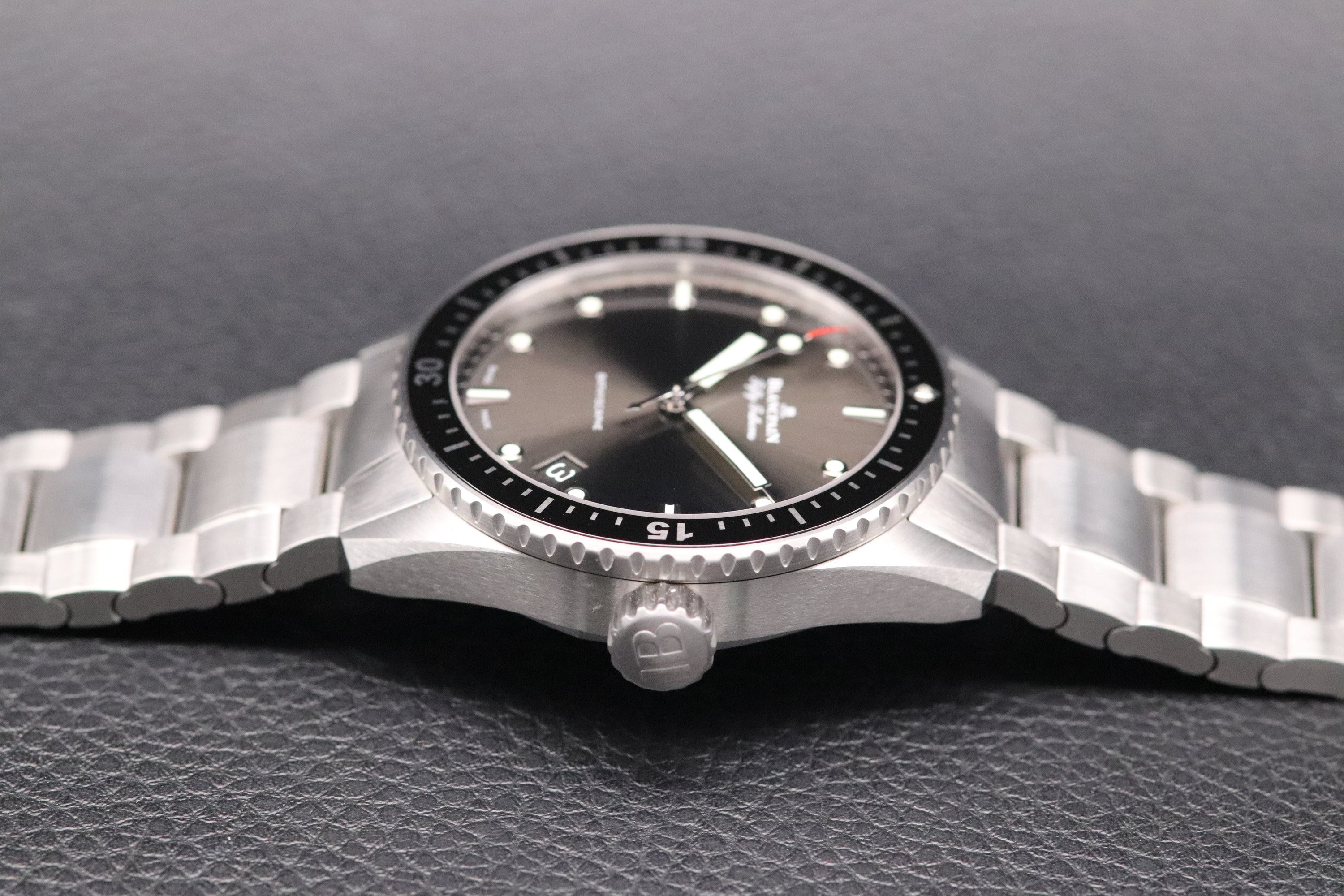 Blancpain Fifty Fathoms Bathyscape 5000-1110-71S Fullset 2023 Caja+Papeles