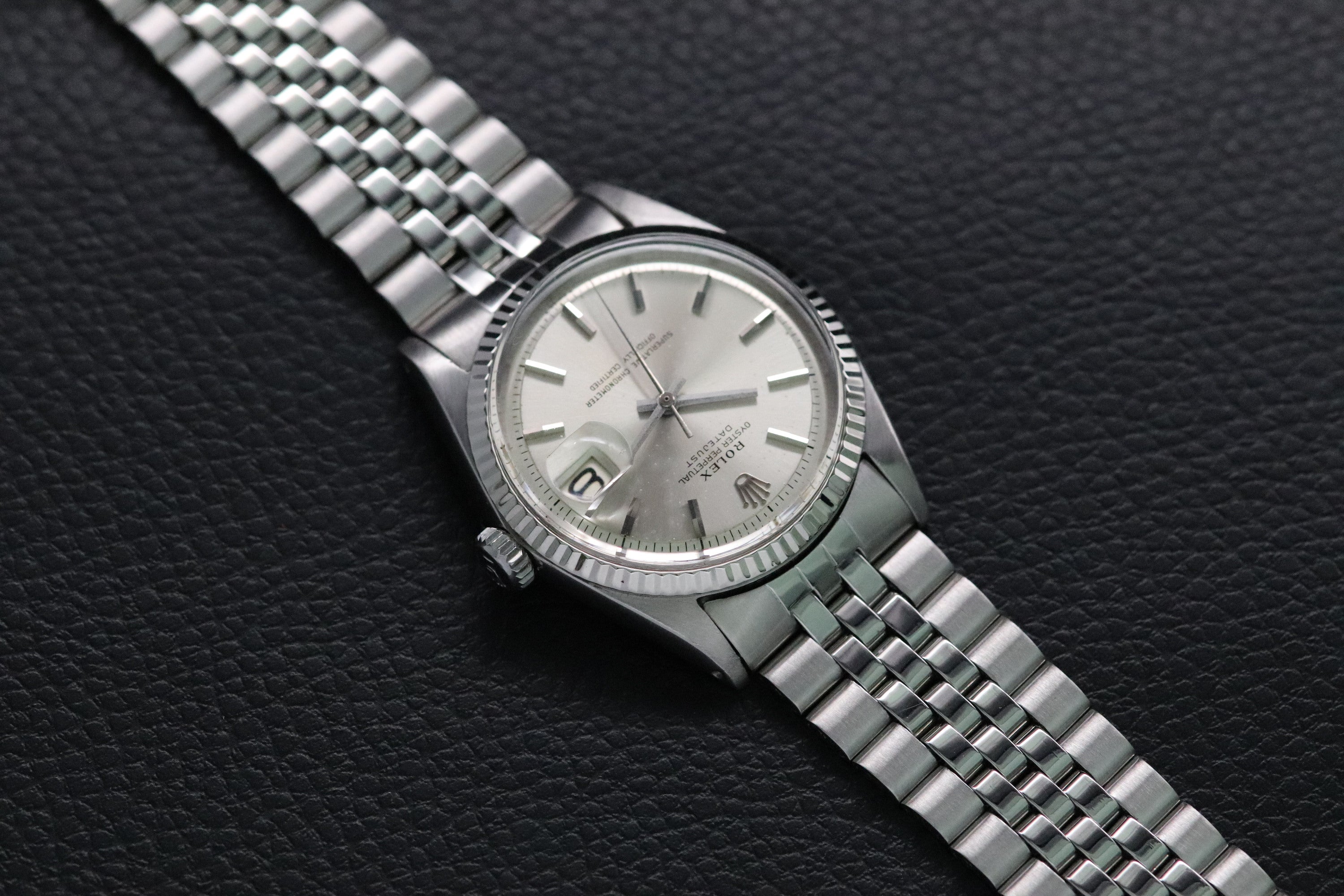 Rolex Datejust 1601 Silver Dial 1966