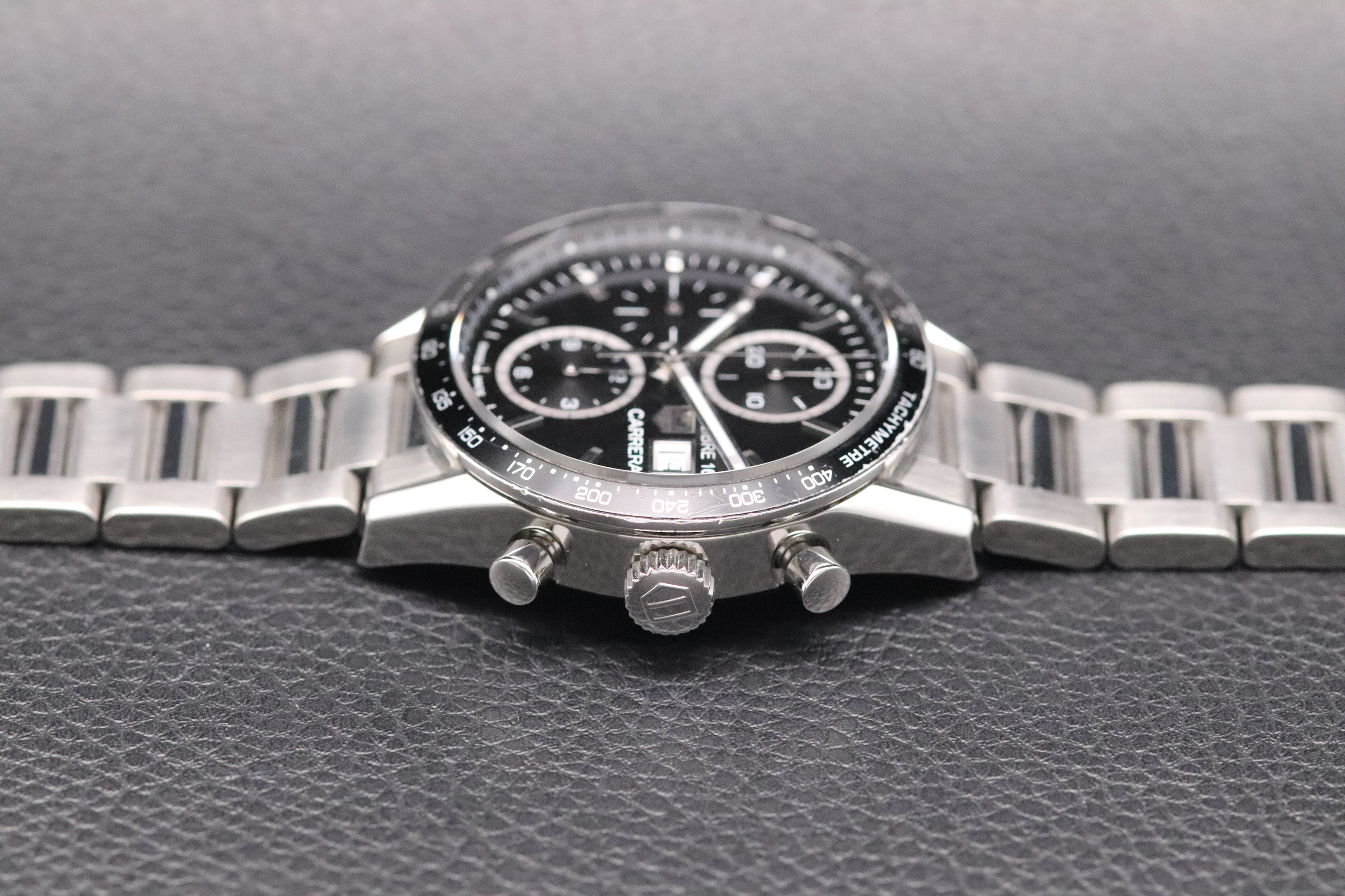 Tag Heuer Carrera Caliber 16 CV201AJ Black Dial 2017