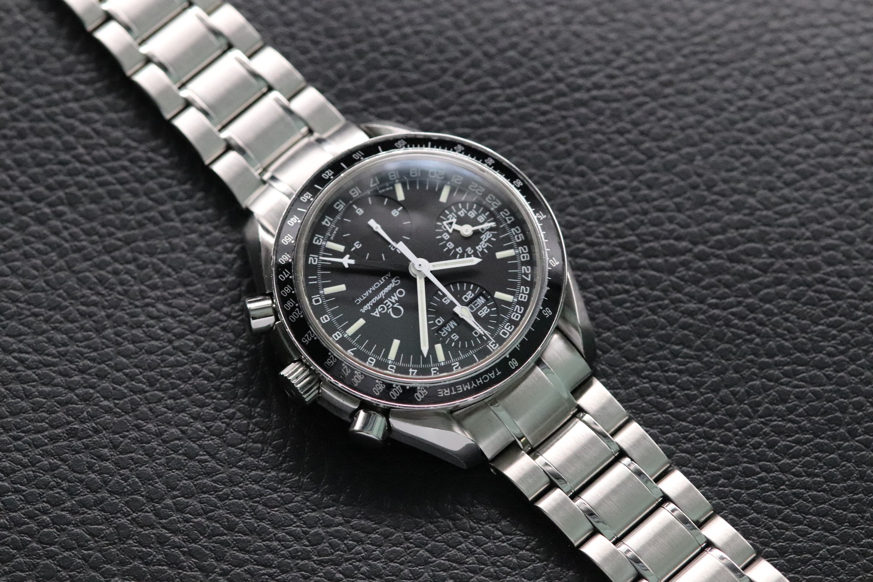 Omega Speedmaster Day Date 3520.50 Black Dial 1995