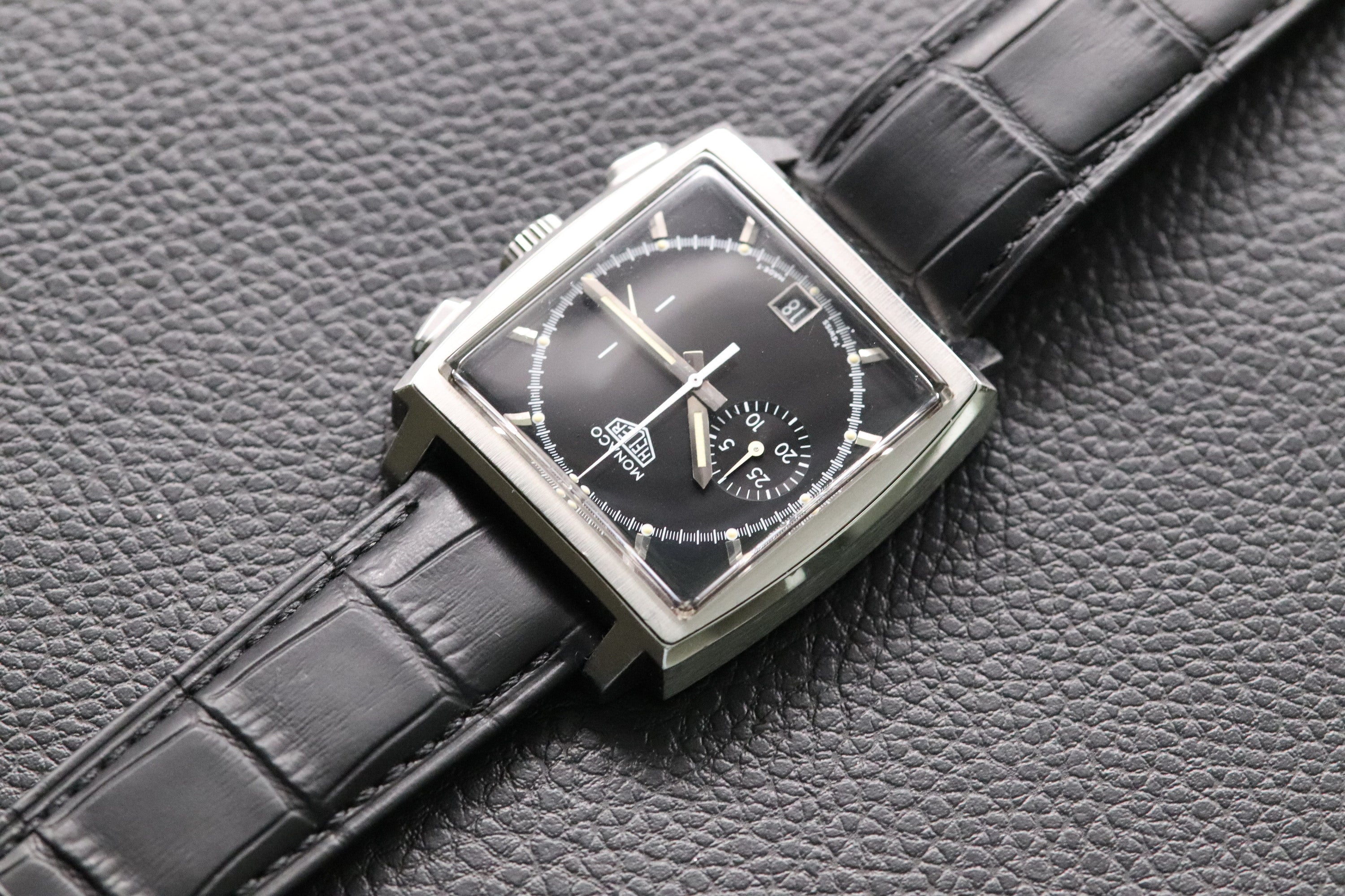 Tag Heuer Monaco CS2110 Black Dial 1997