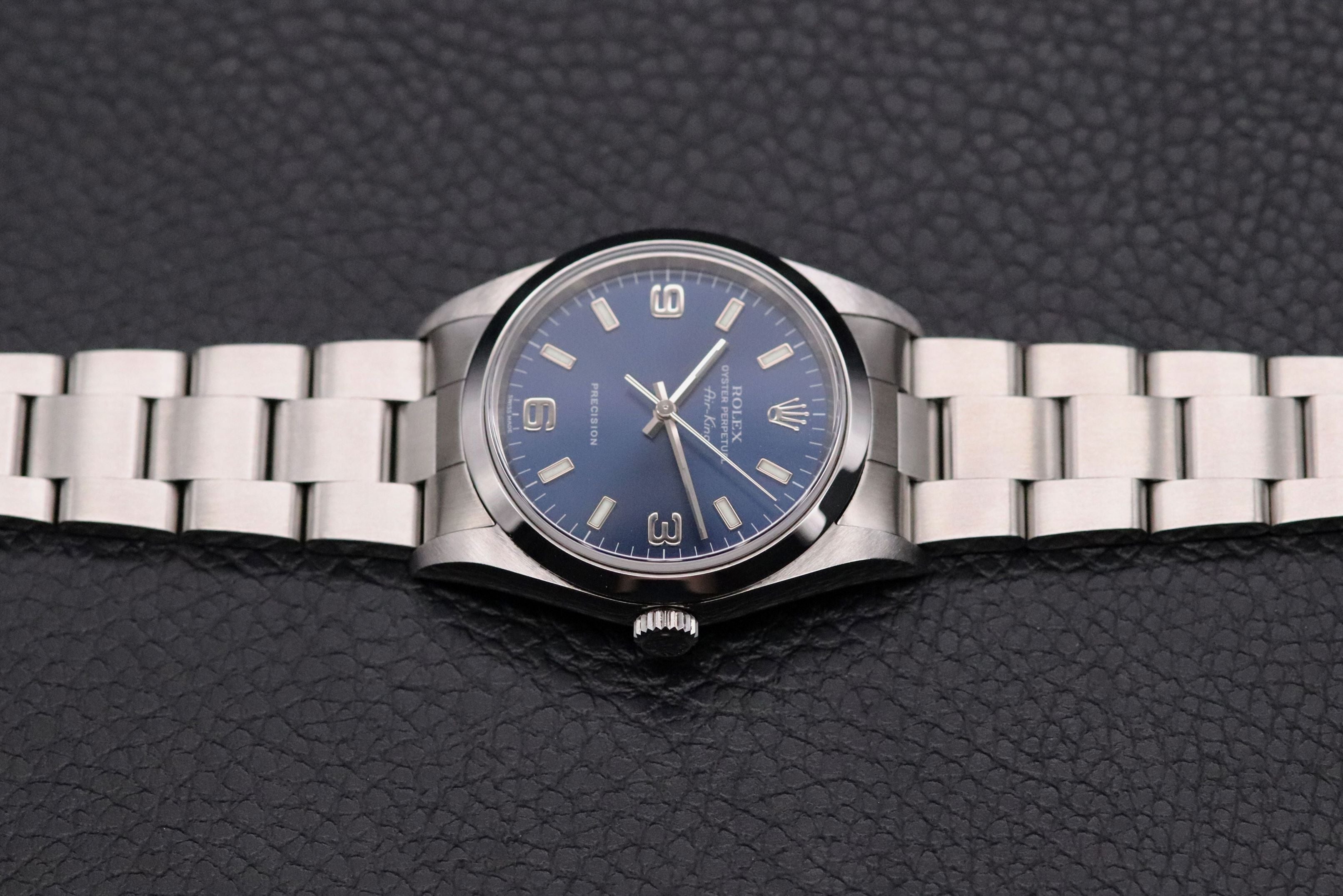 Rolex Air-King 14000 Blue NOS