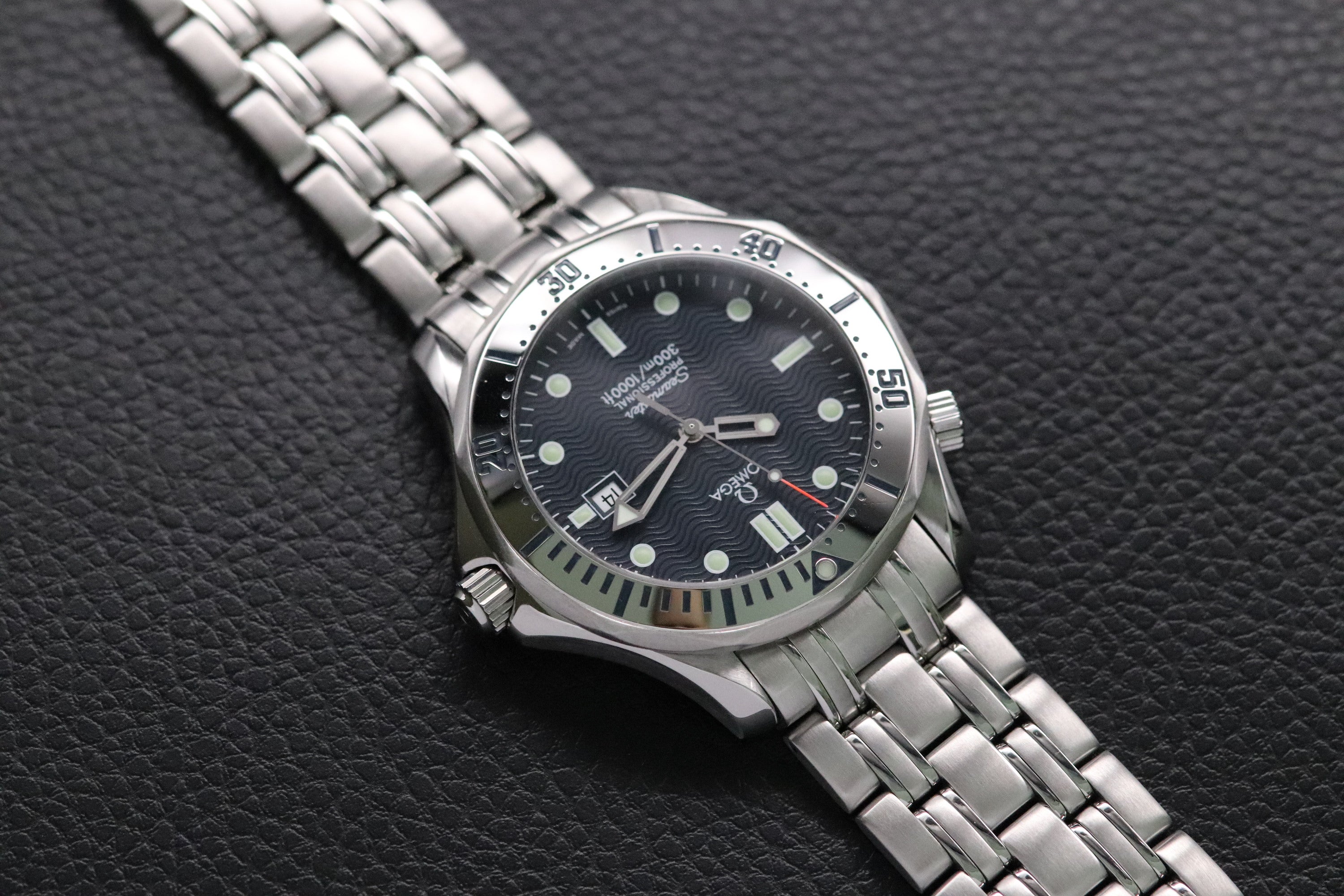 Omega Seamaster 300 2542.80 Blue Dial 1998