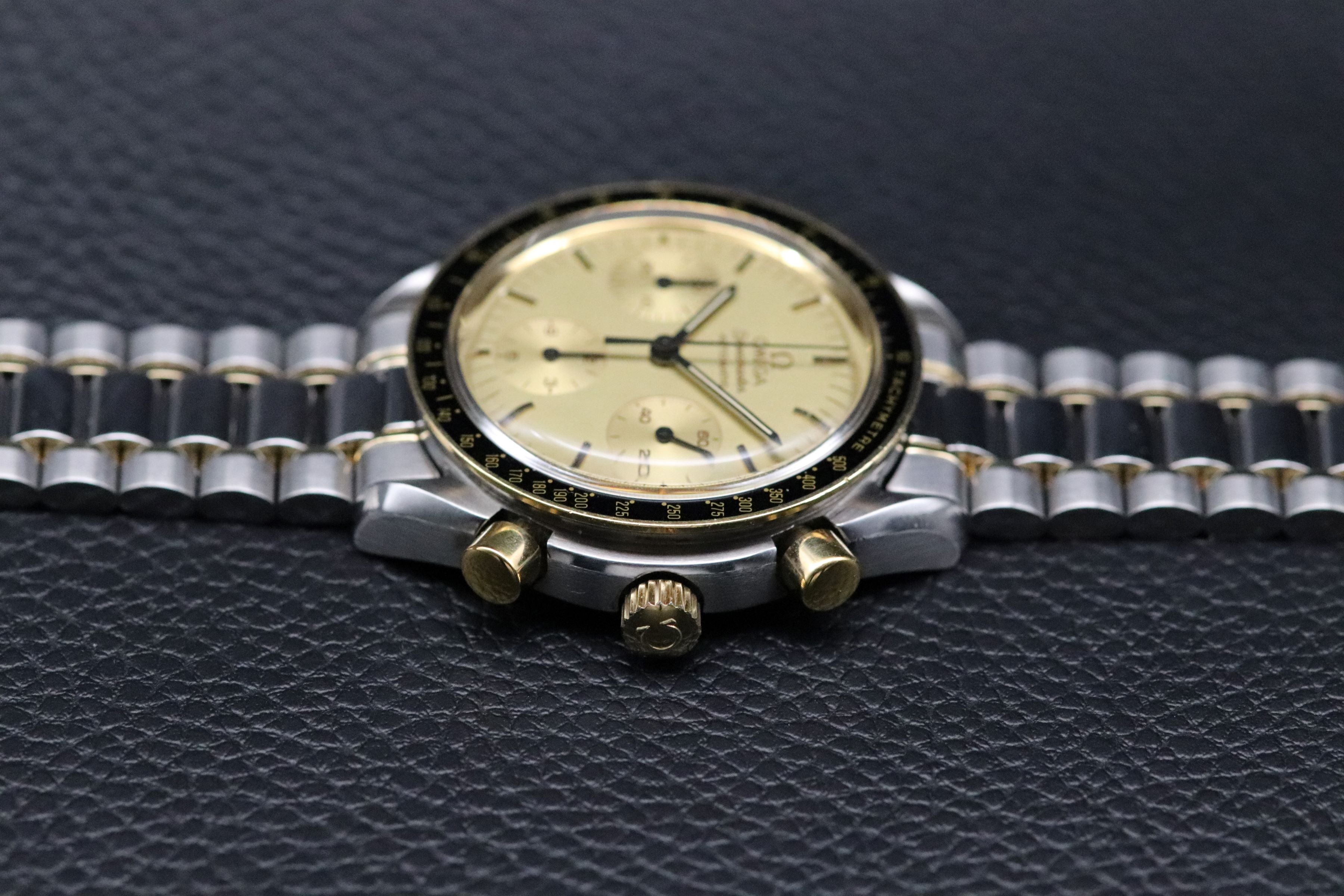Omega Speedmaster Reduced 3310.10 Gold 1989