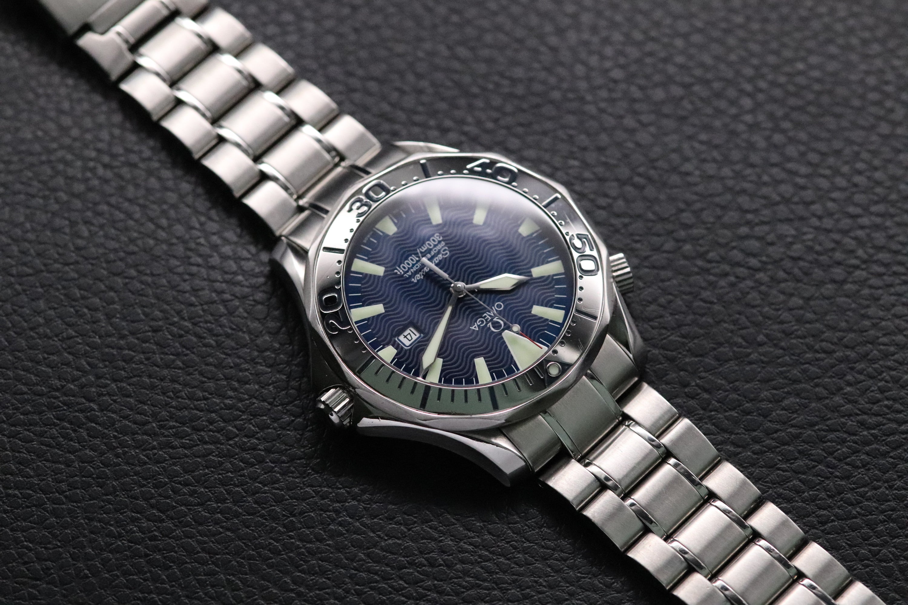 Omega Seamaster Diver 2265.80 Blue Dial 1998