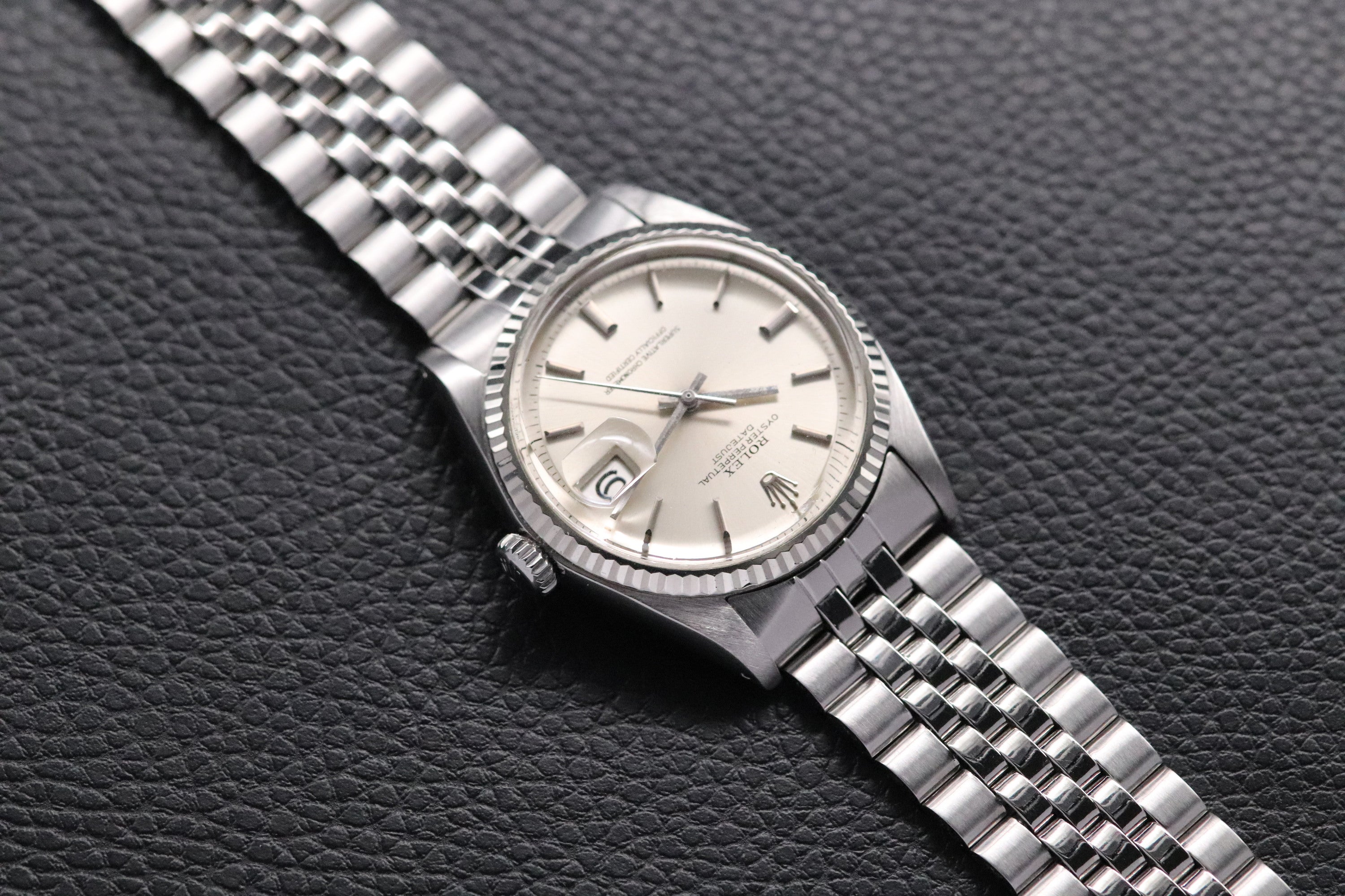 Rolex Datejust 1601 Silver Dial 1970