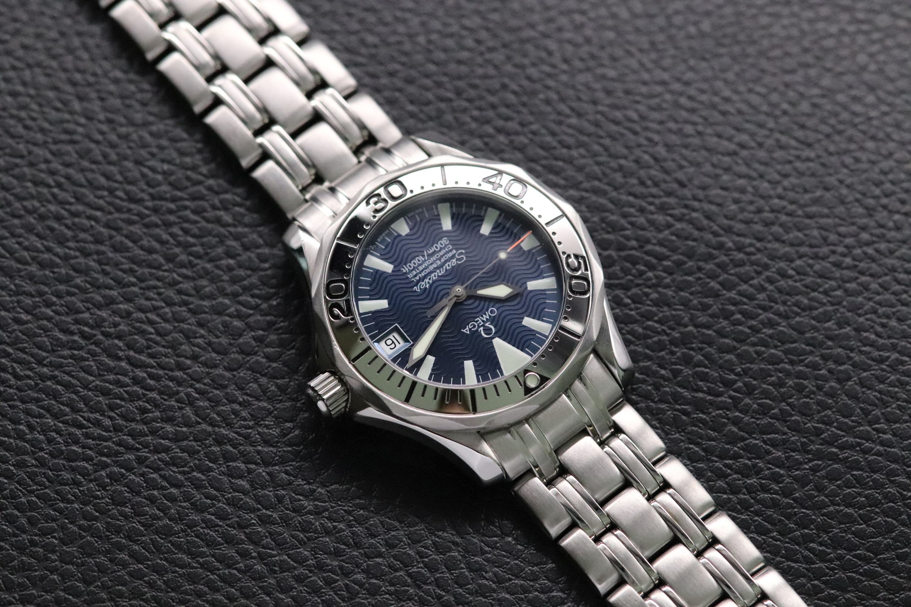 Omega Seamaster 300 2554.80 Blue Dial 1999