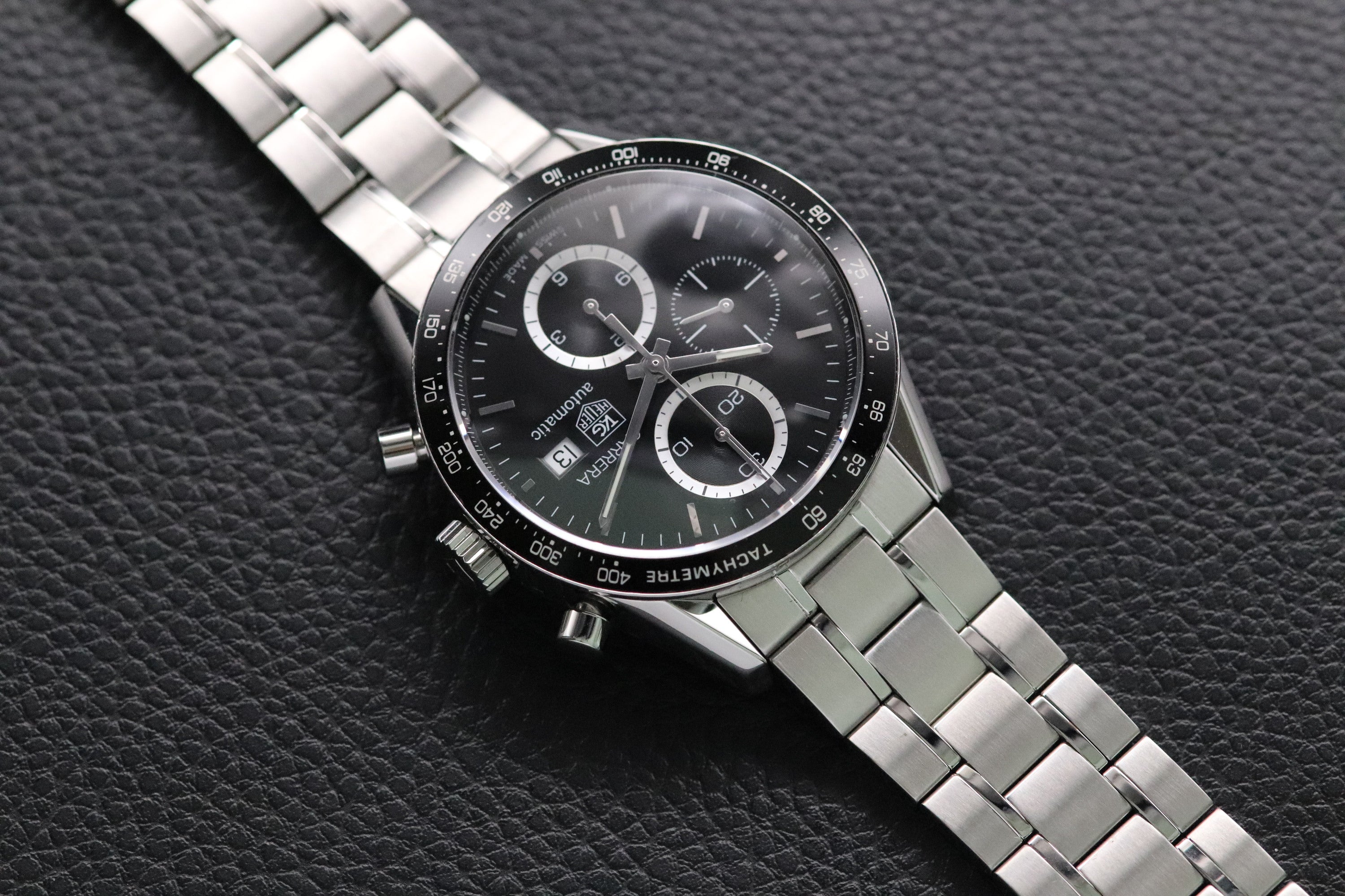 Tag Heuer Carrera Caliber 16 CV2010 Black Dial 2016