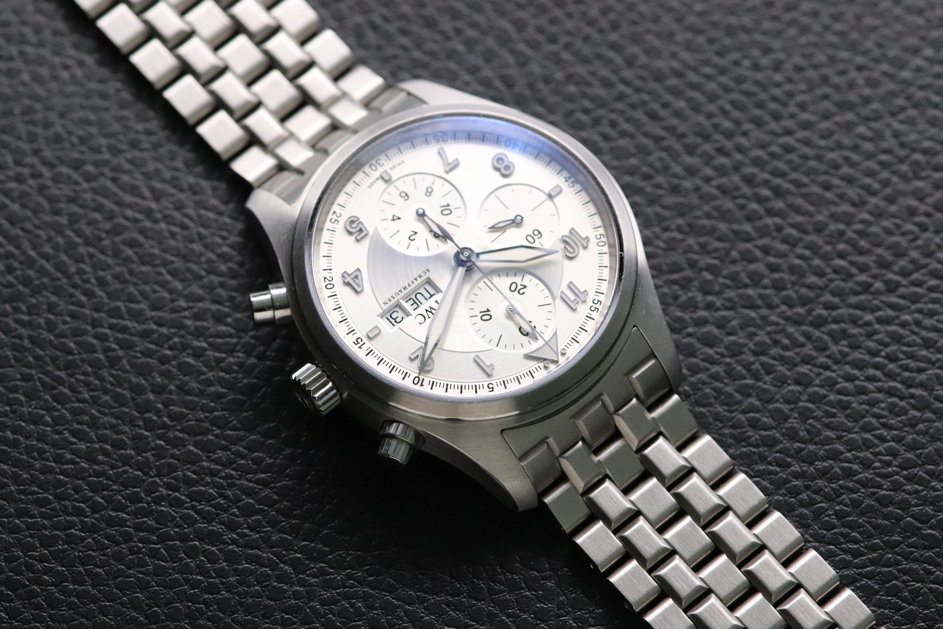 IWC Pilot's Watch Spitfire Chrono IW371705 Papers