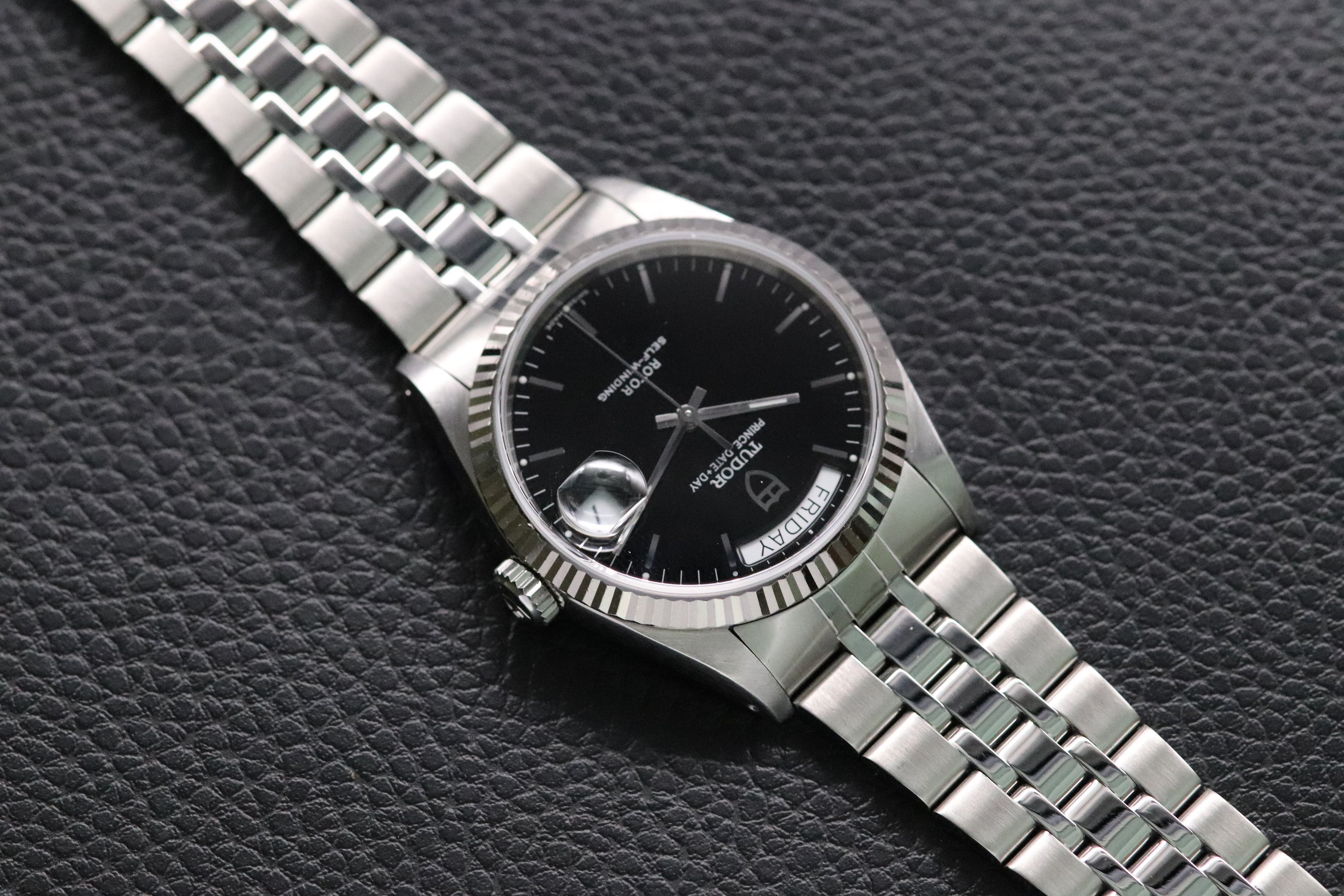 Tudor Prince Date-Day 76214 Black Dial 2008