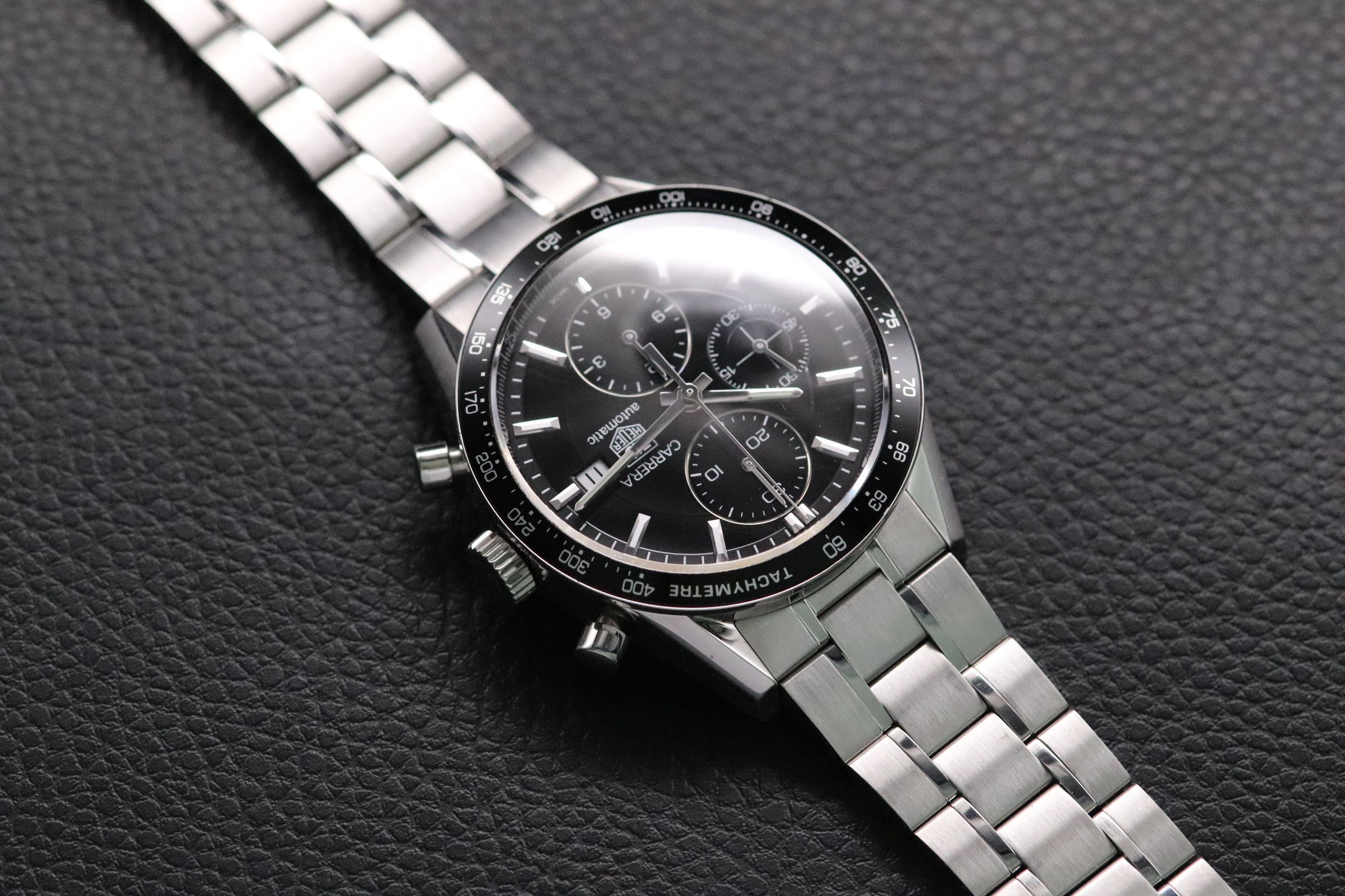 Tag Heuer Carrera Caliber 16 CV201E Black Dial 2012