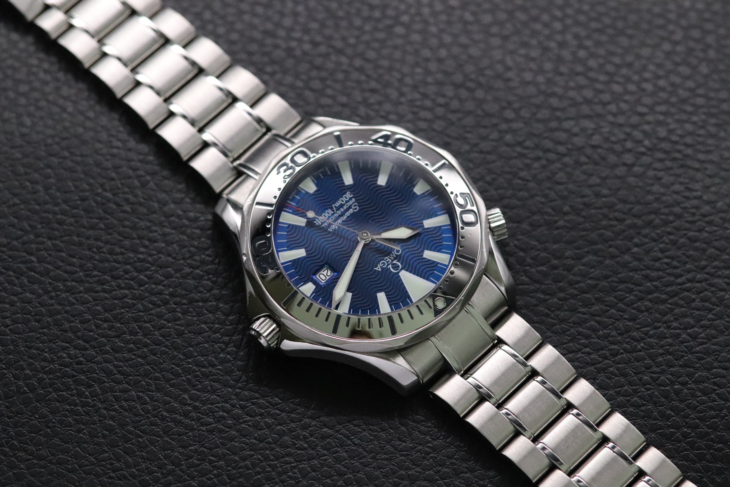 Omega Seamaster Diver 2265.80 Blue Dial 1998