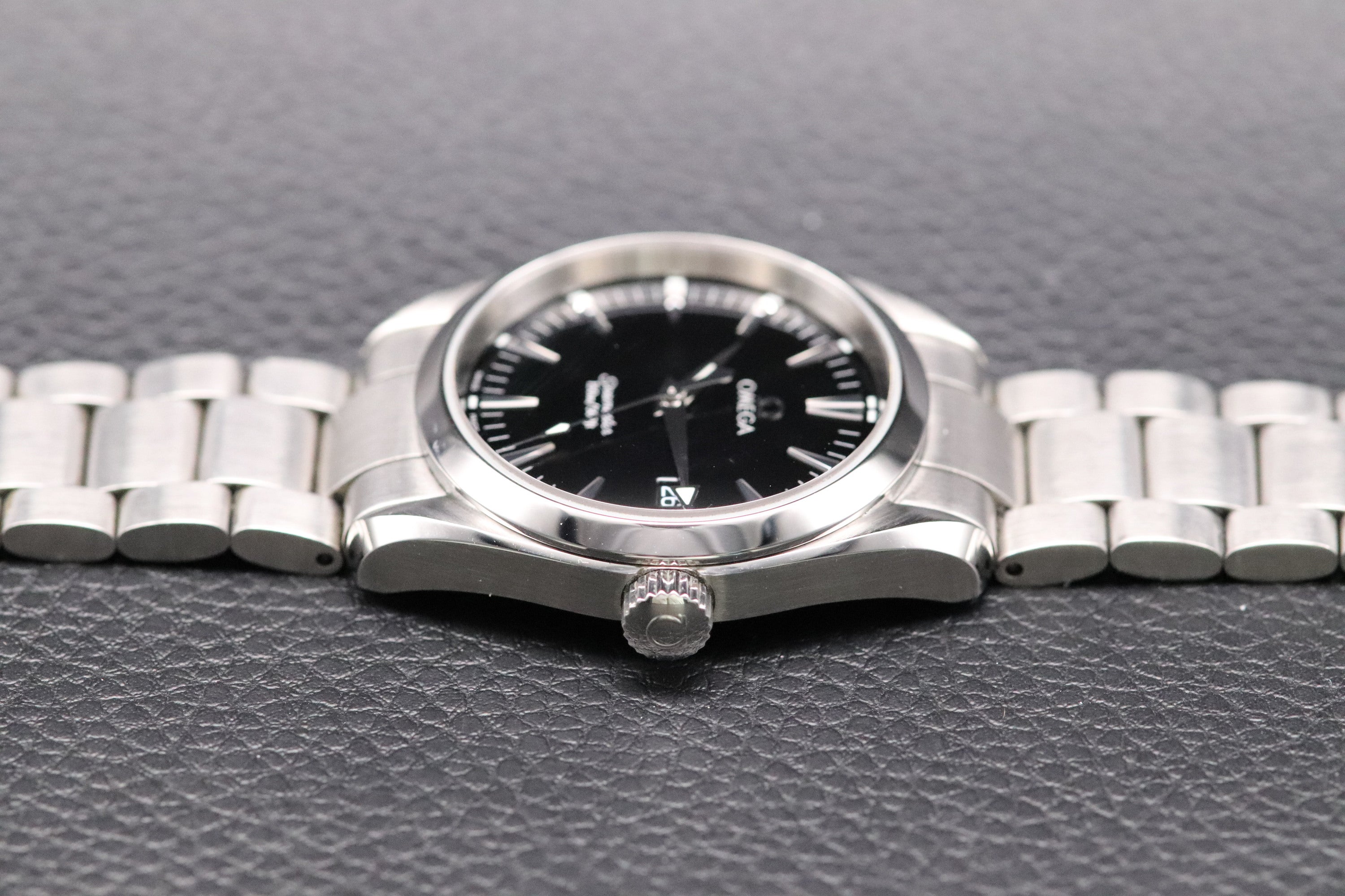 Omega Seamaster Aqua Terra 2518.50 Black Dial 2004 Papers