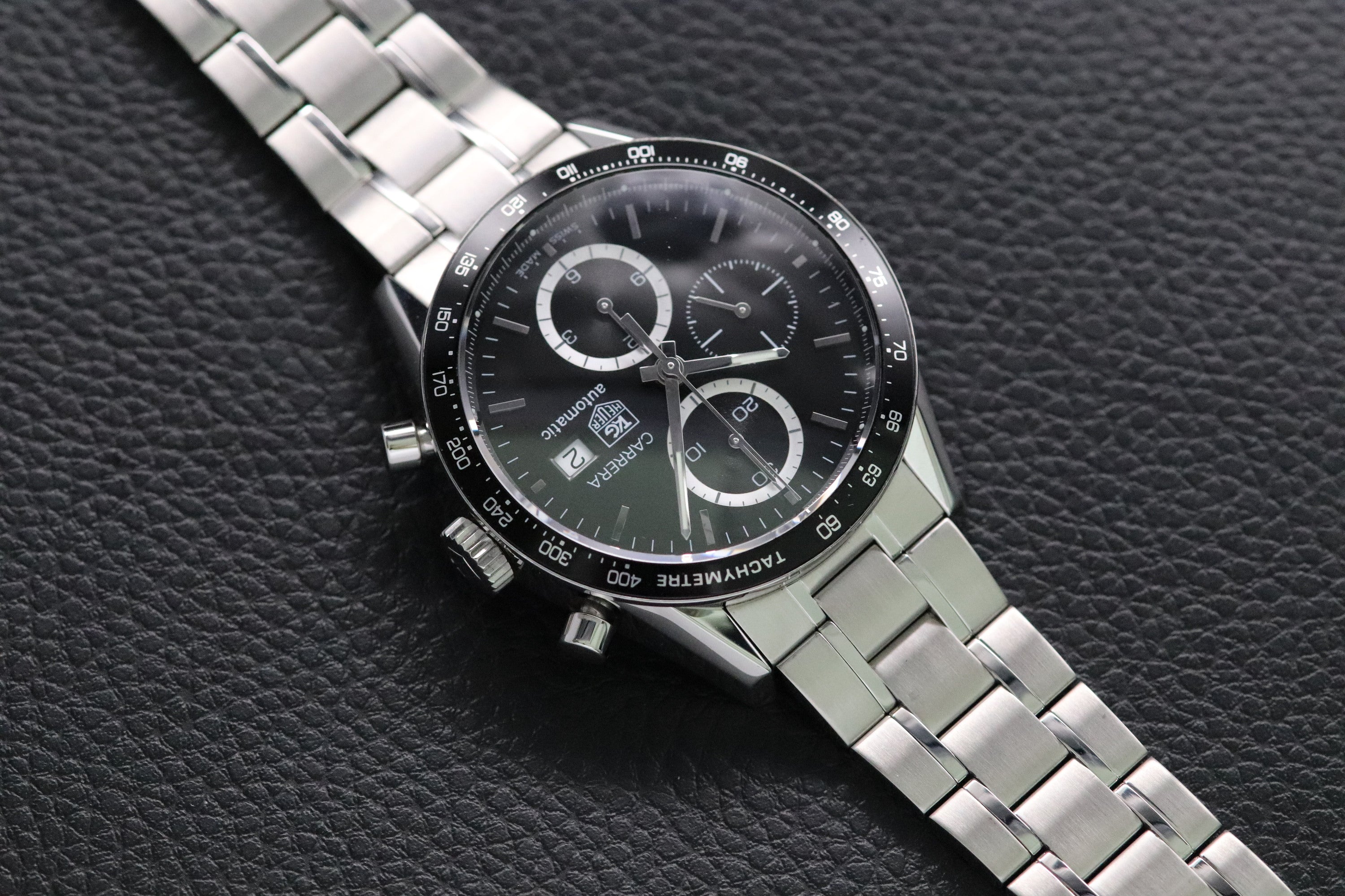 Tag Heuer Carrera Caliber 16 CV2010 Black Dial 2015