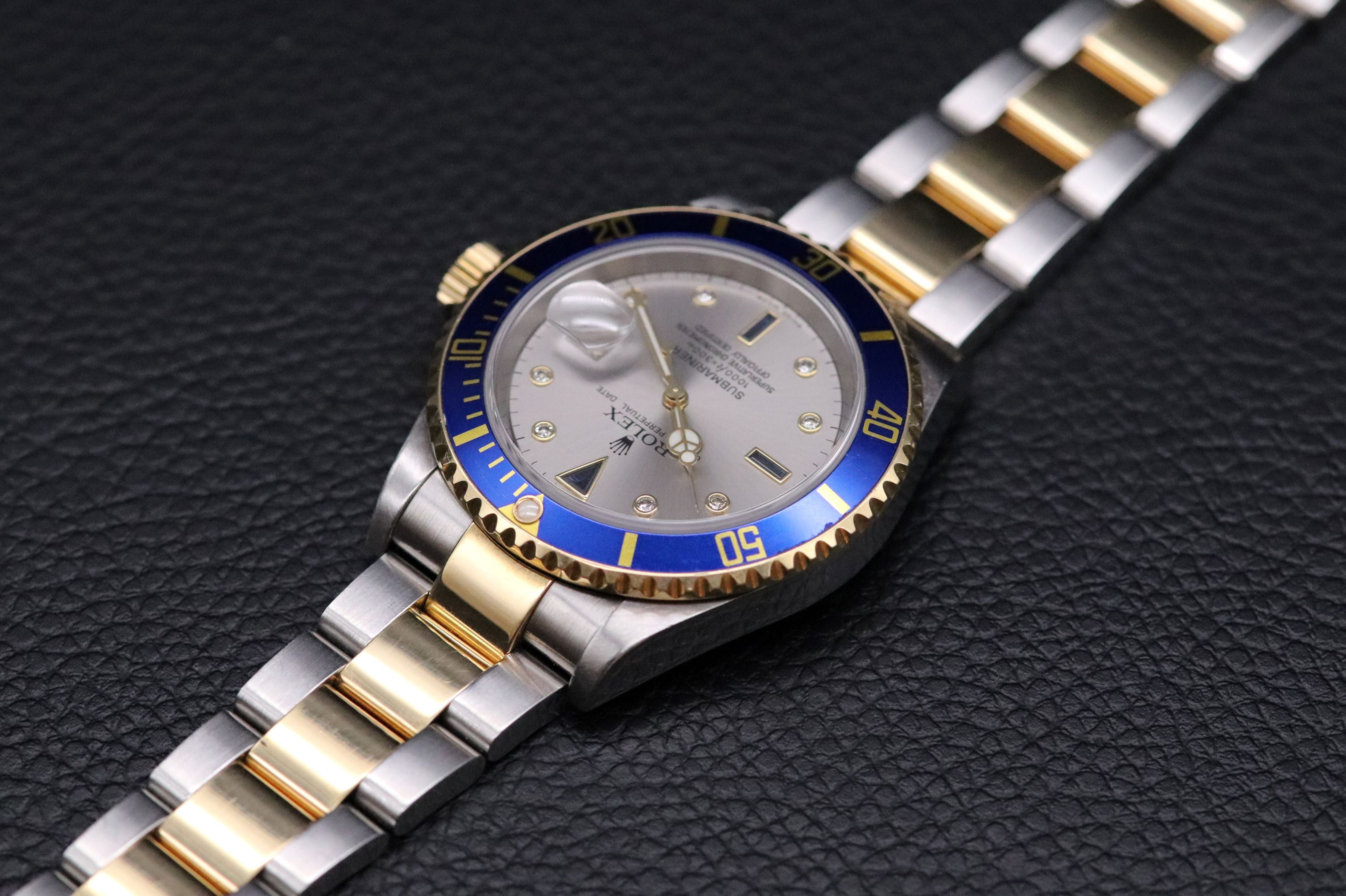 Rolex Submariner 16613 Serti Sultan