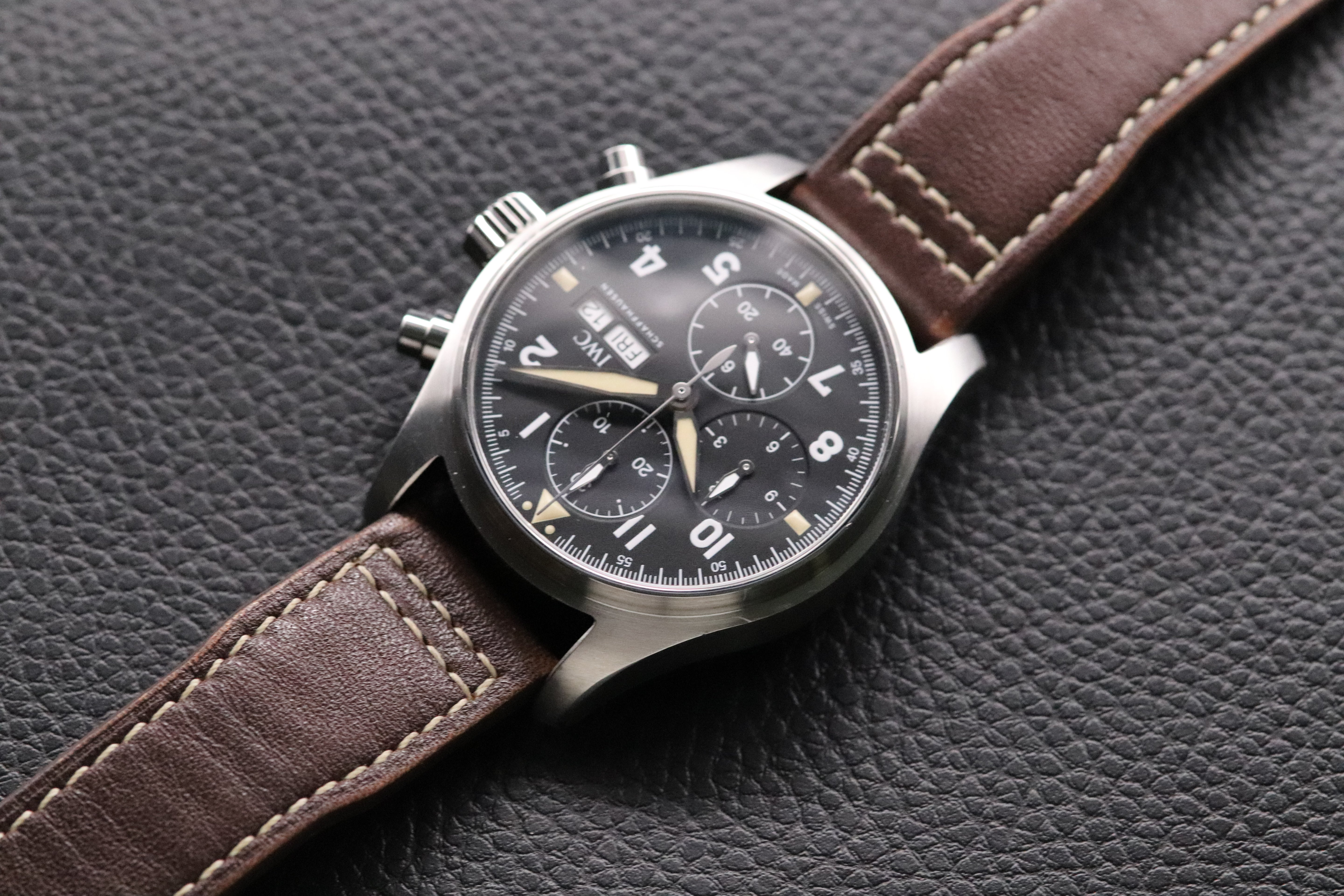 IWC Pilot's Watch Spitfire Chrono IW387903 Papers