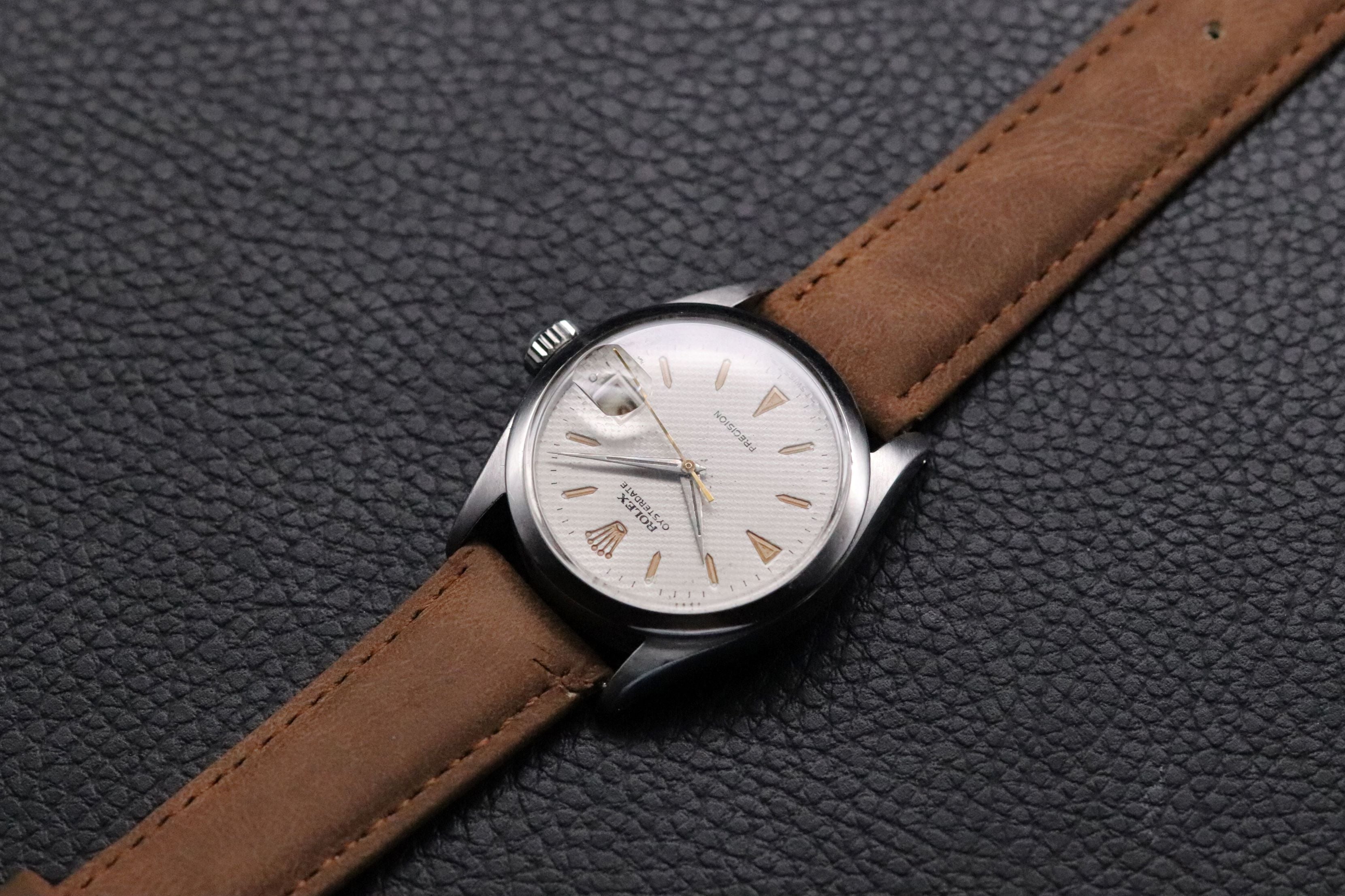 Rolex Oysterdate 6294 Waffle Dial