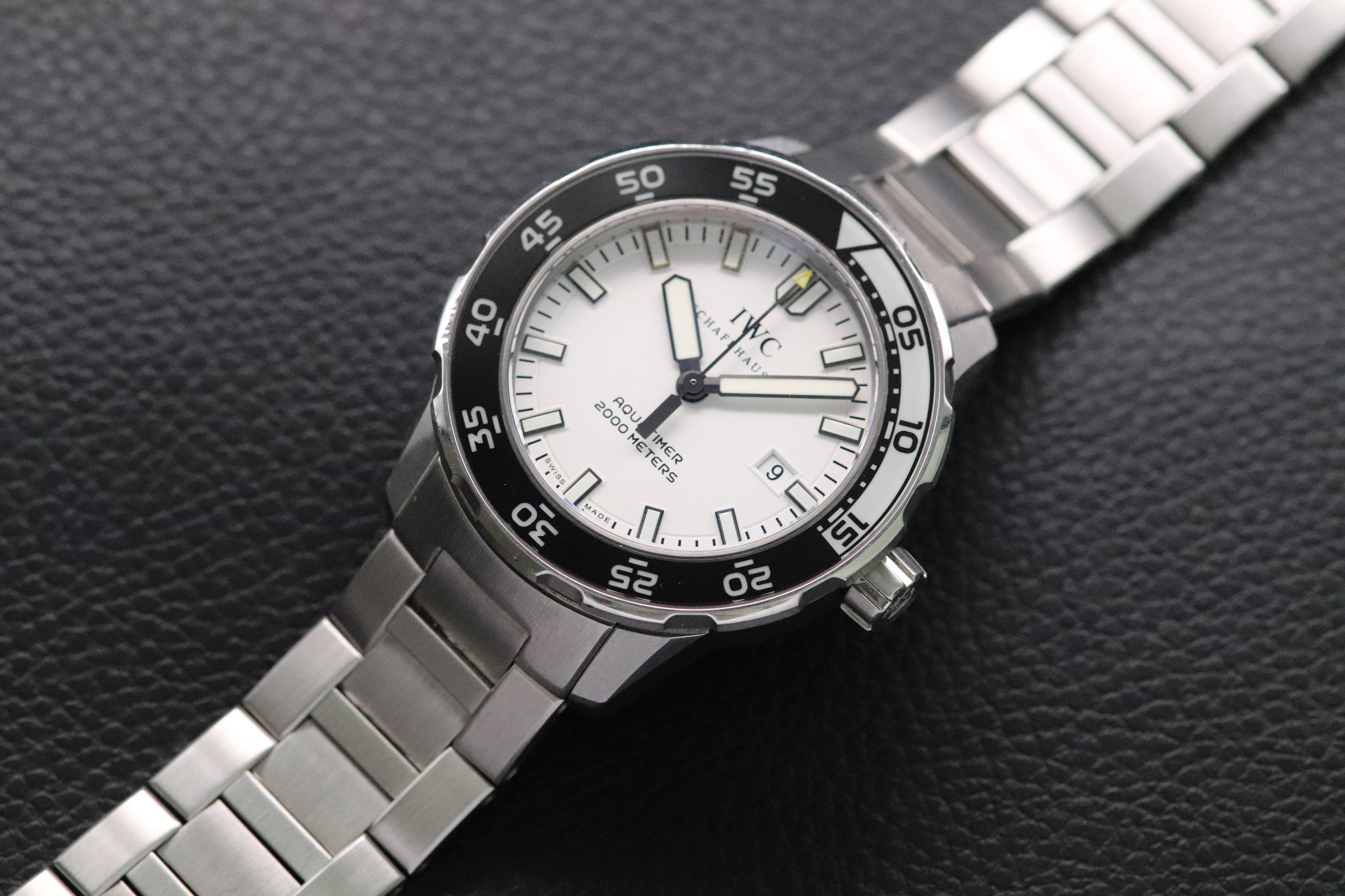 IWC Aquatimer IW356809 Papers 2015 + Rubber Strap