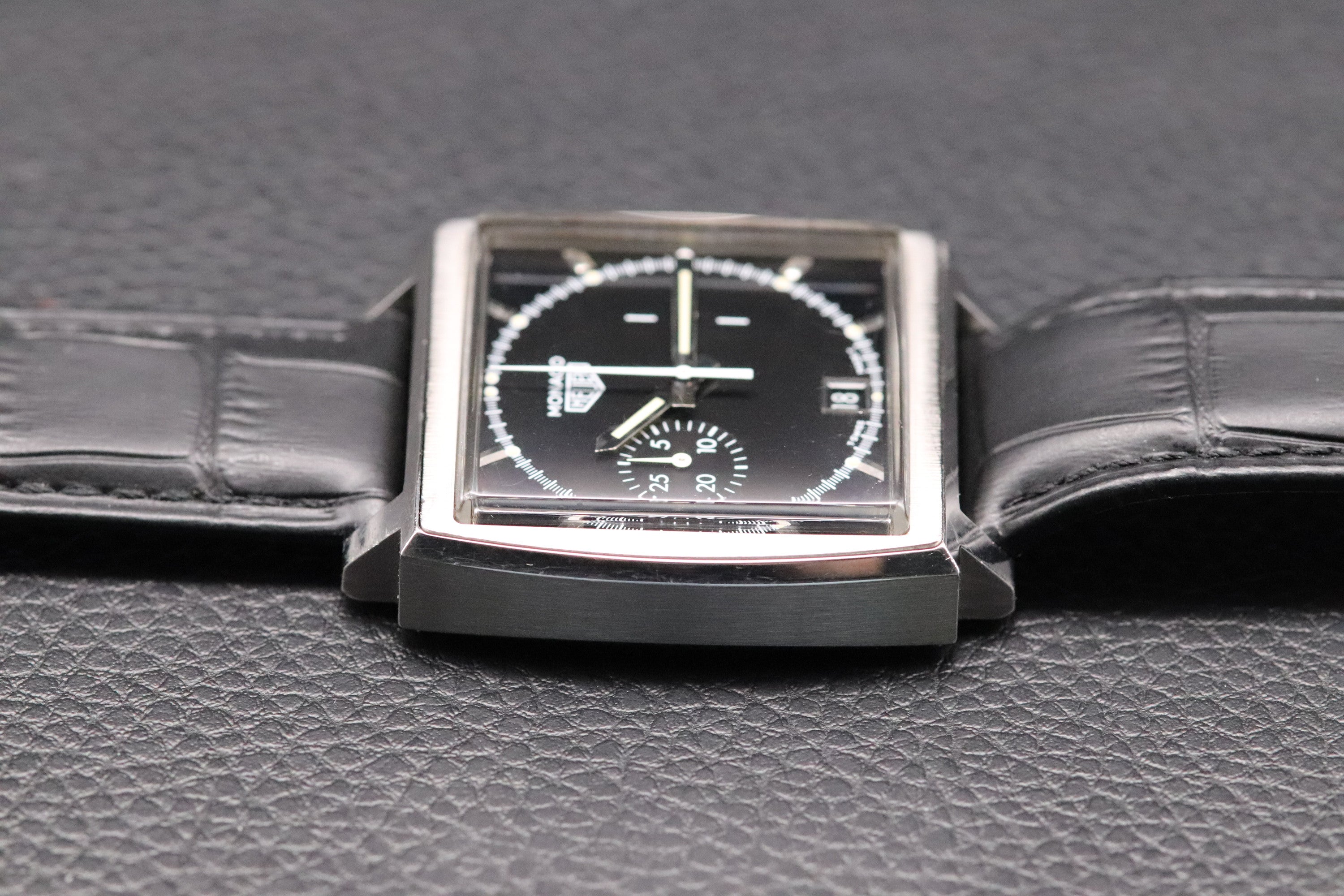 Tag Heuer Monaco CS2110 Black Dial 1997