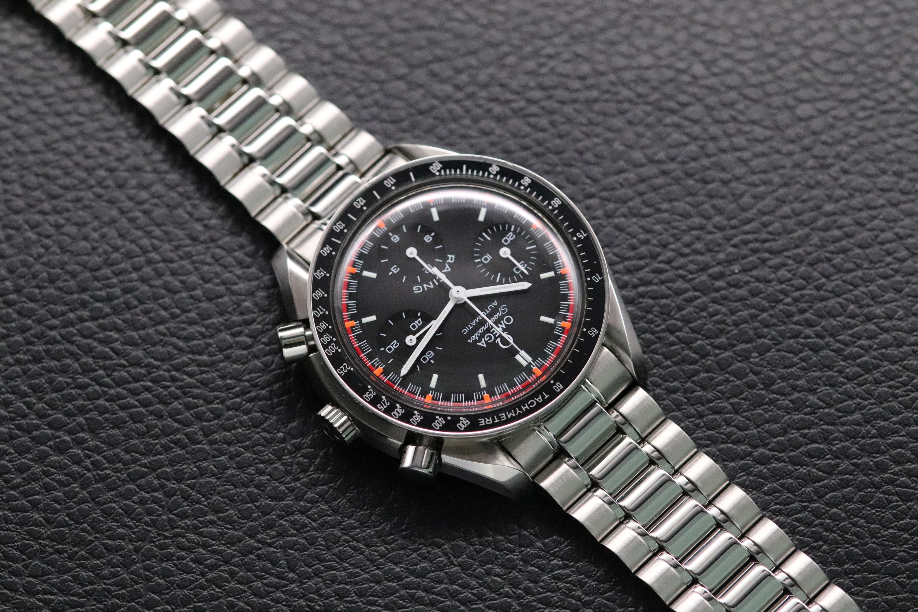 Omega Speedmaster Reduced 3518.50 Michael Schumacher 2001 Papers