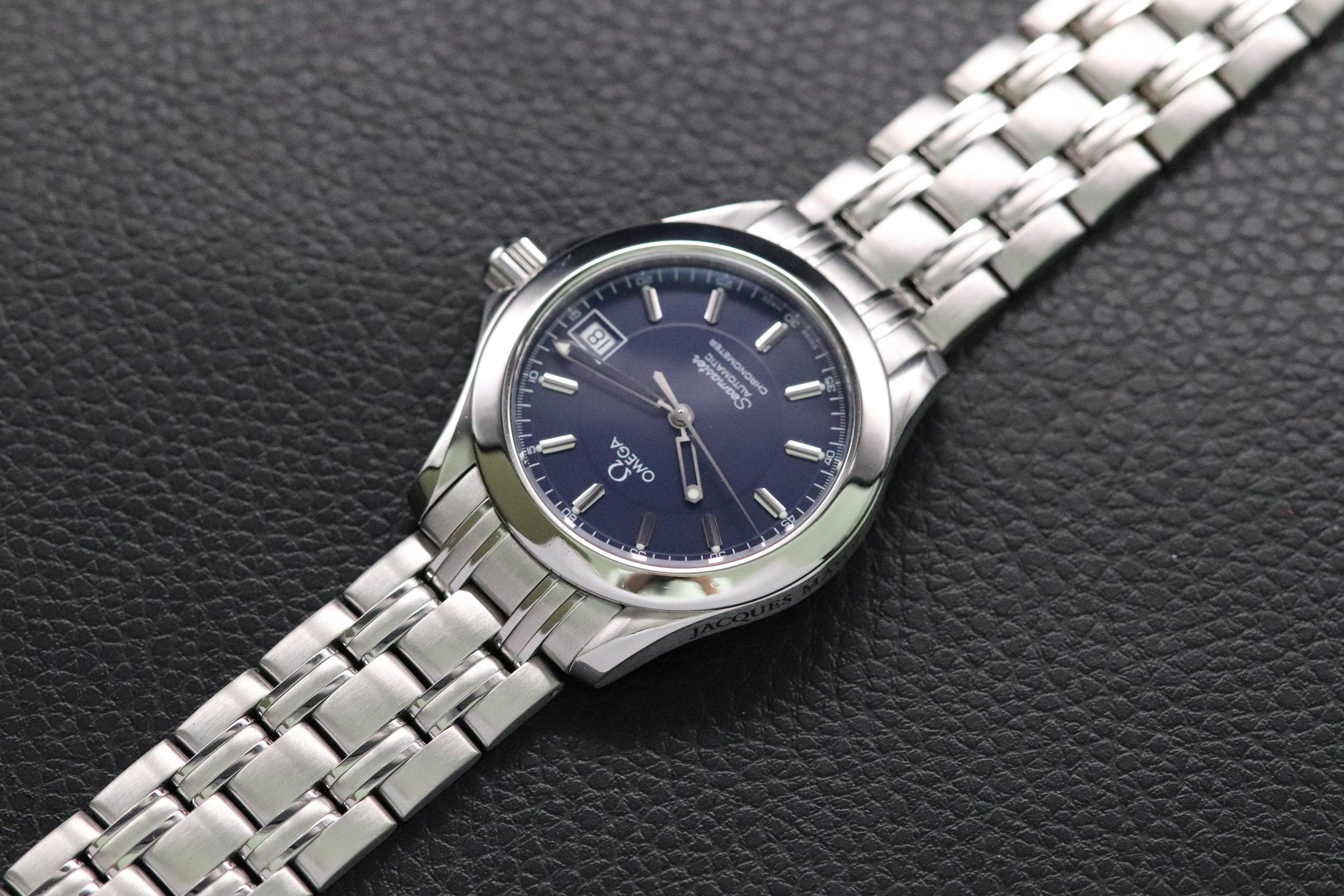 Omega Seamaster 2507.80 Blue Dial 2000 Papers