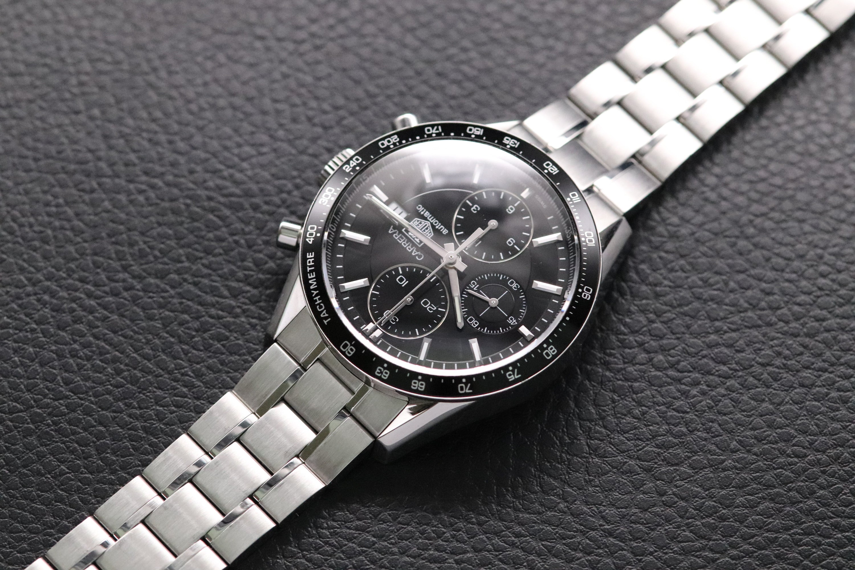 Tag Heuer Carrera Caliber 16 CV201E Black Dial 2012