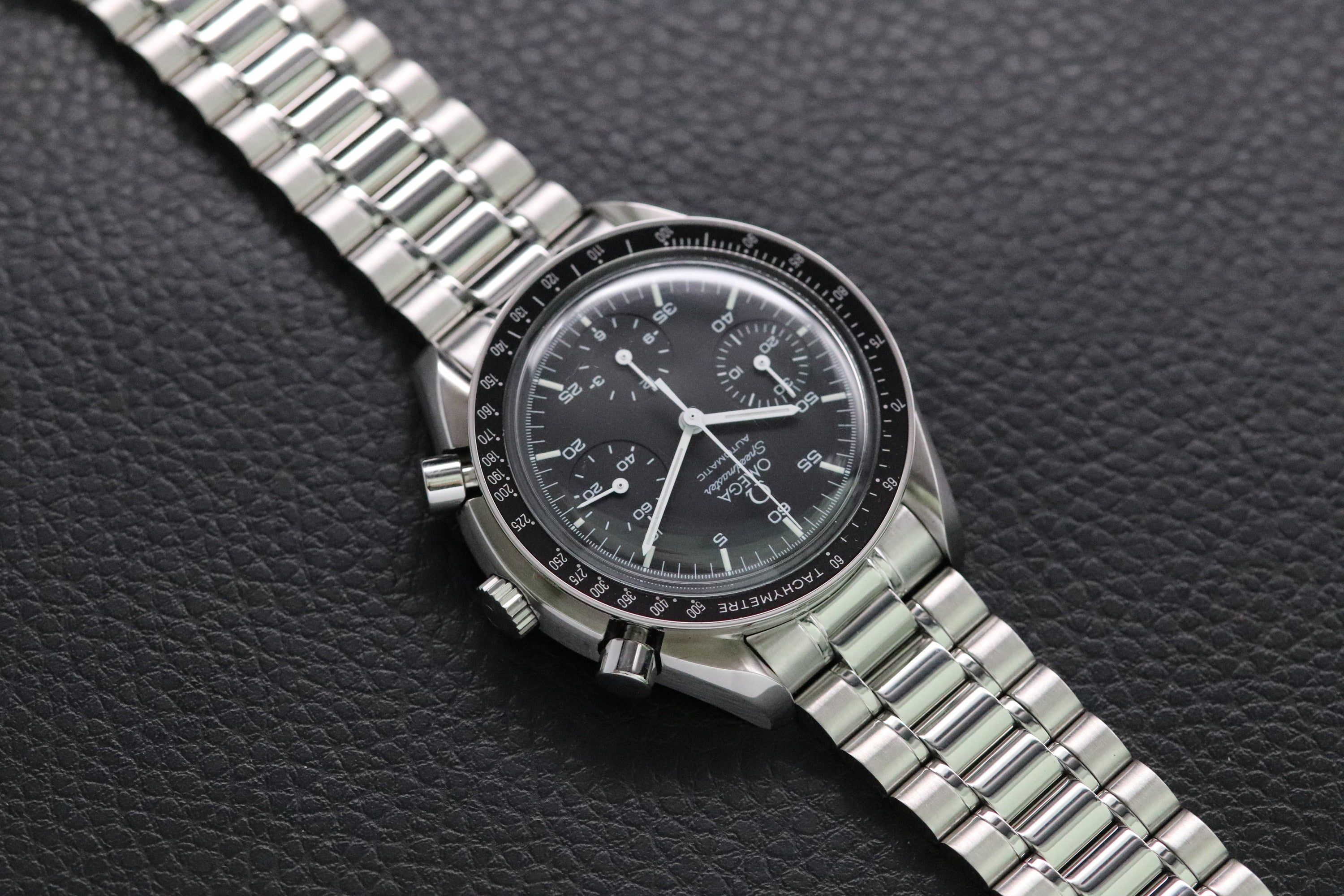 Omega Speedmaster Reduced 3510.50 Black Dial 1998 Box
