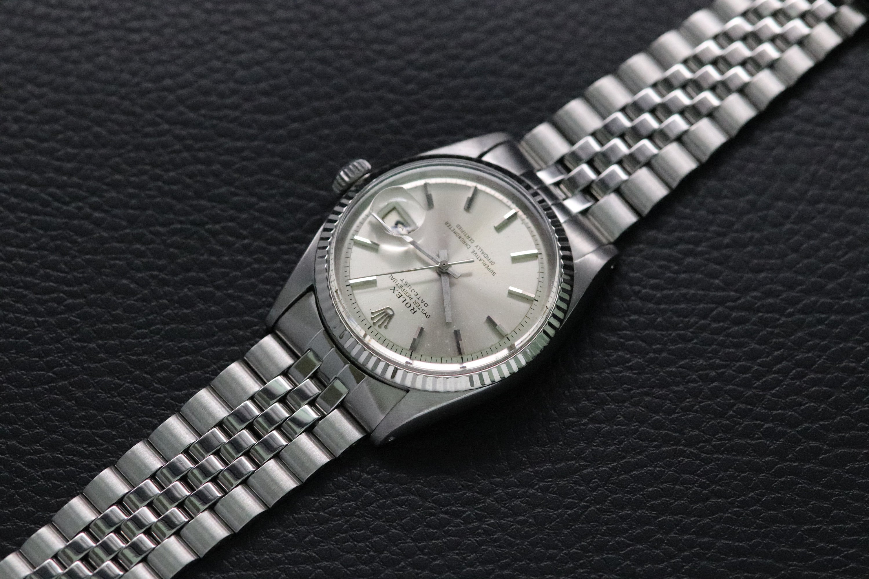 Rolex Datejust 1601 Silver Dial 1966