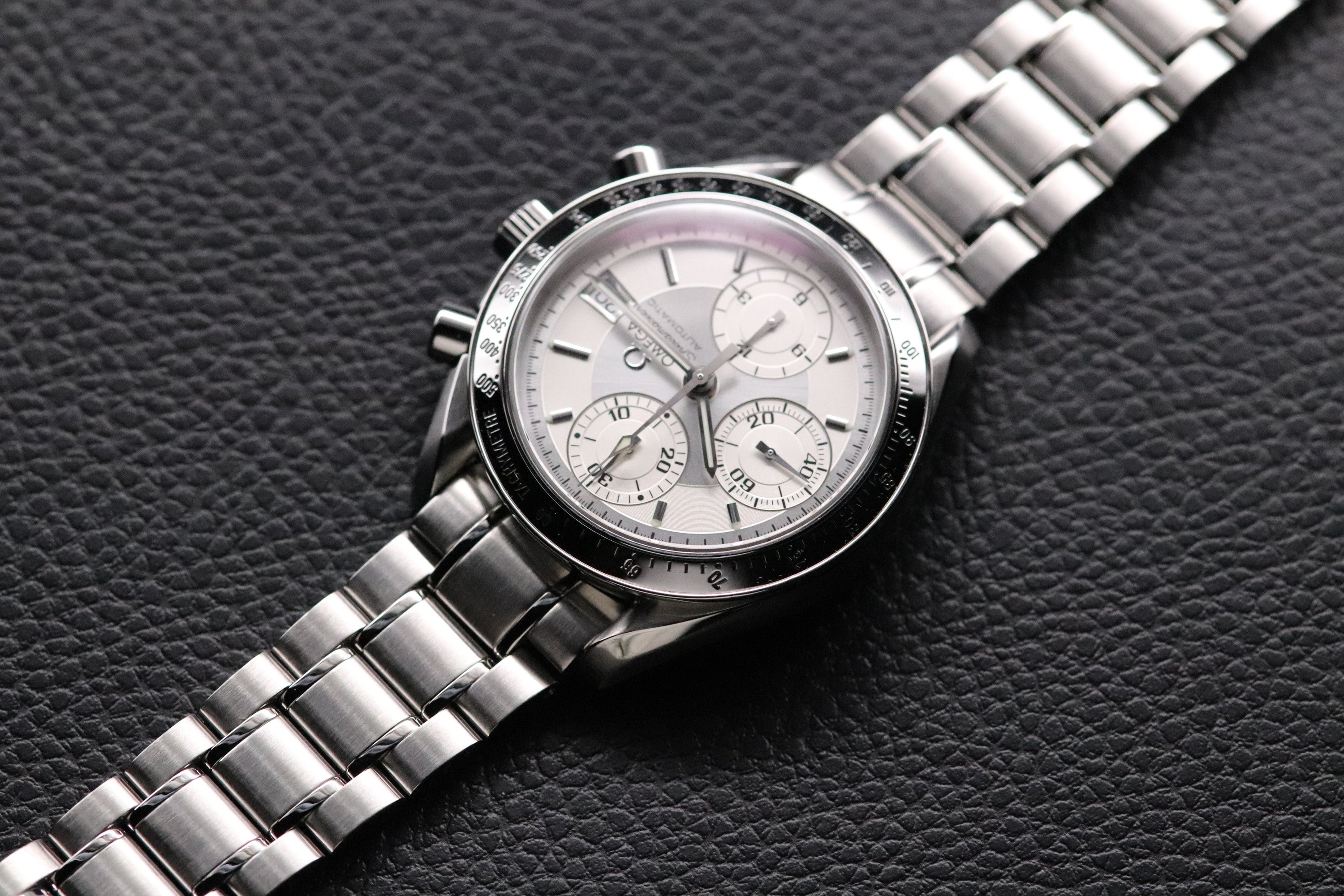 Omega Speedmaster Date 3513.30 SIlver Dial 1998