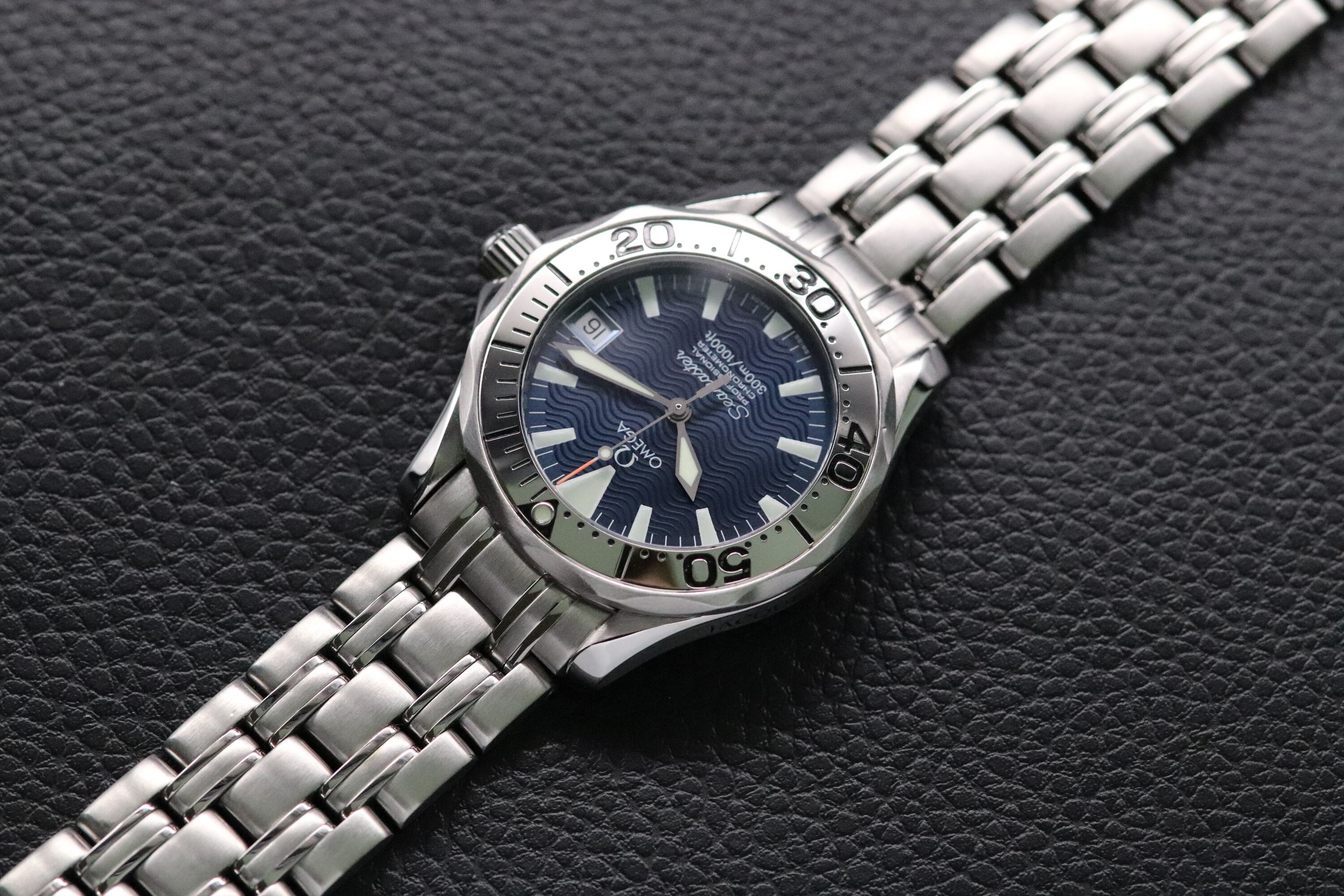 Omega Seamaster 300 2554.80 Blue Dial 1999