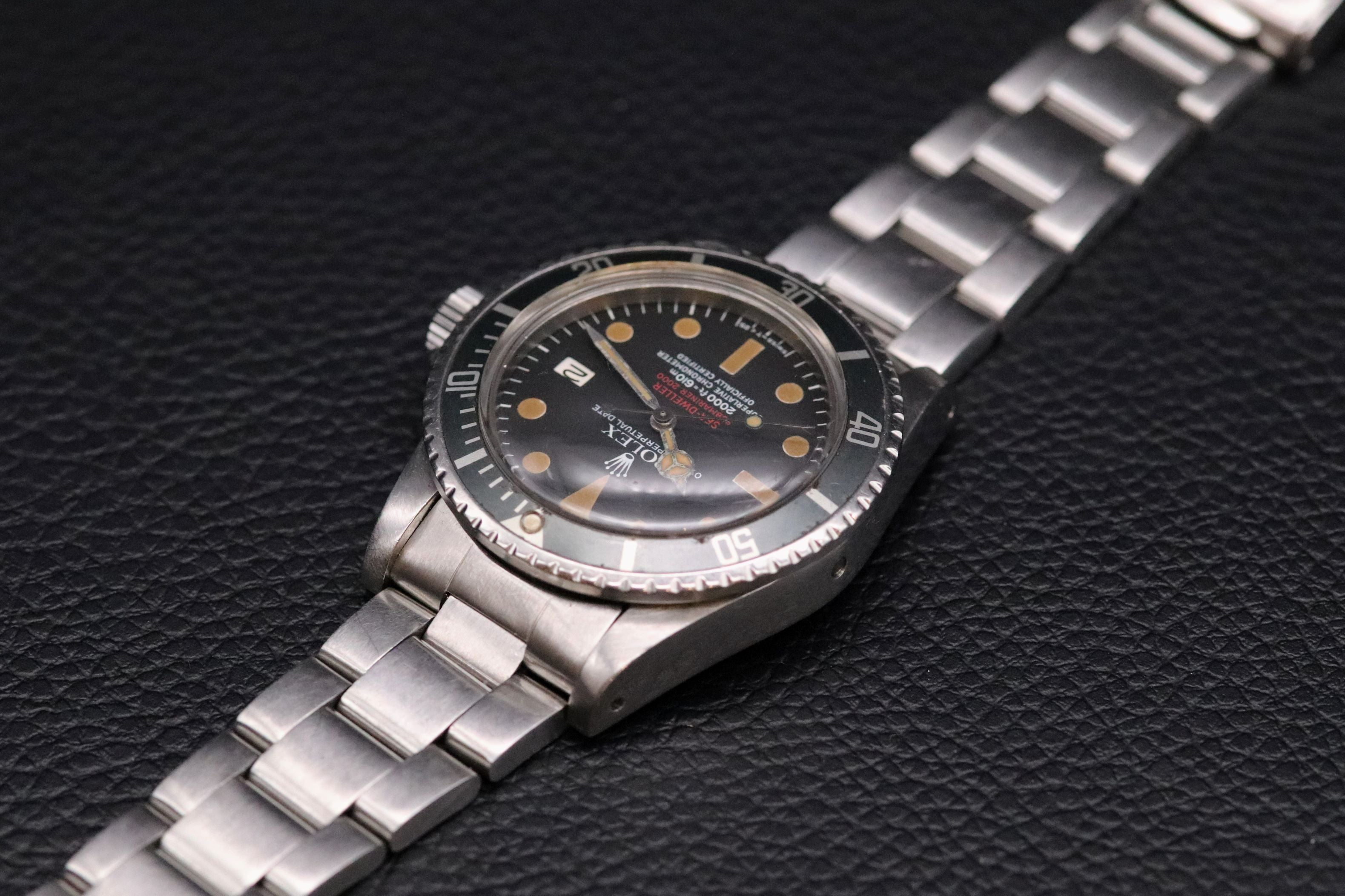 Rolex Sea-Dweller 1665 MK4 Pumpkin