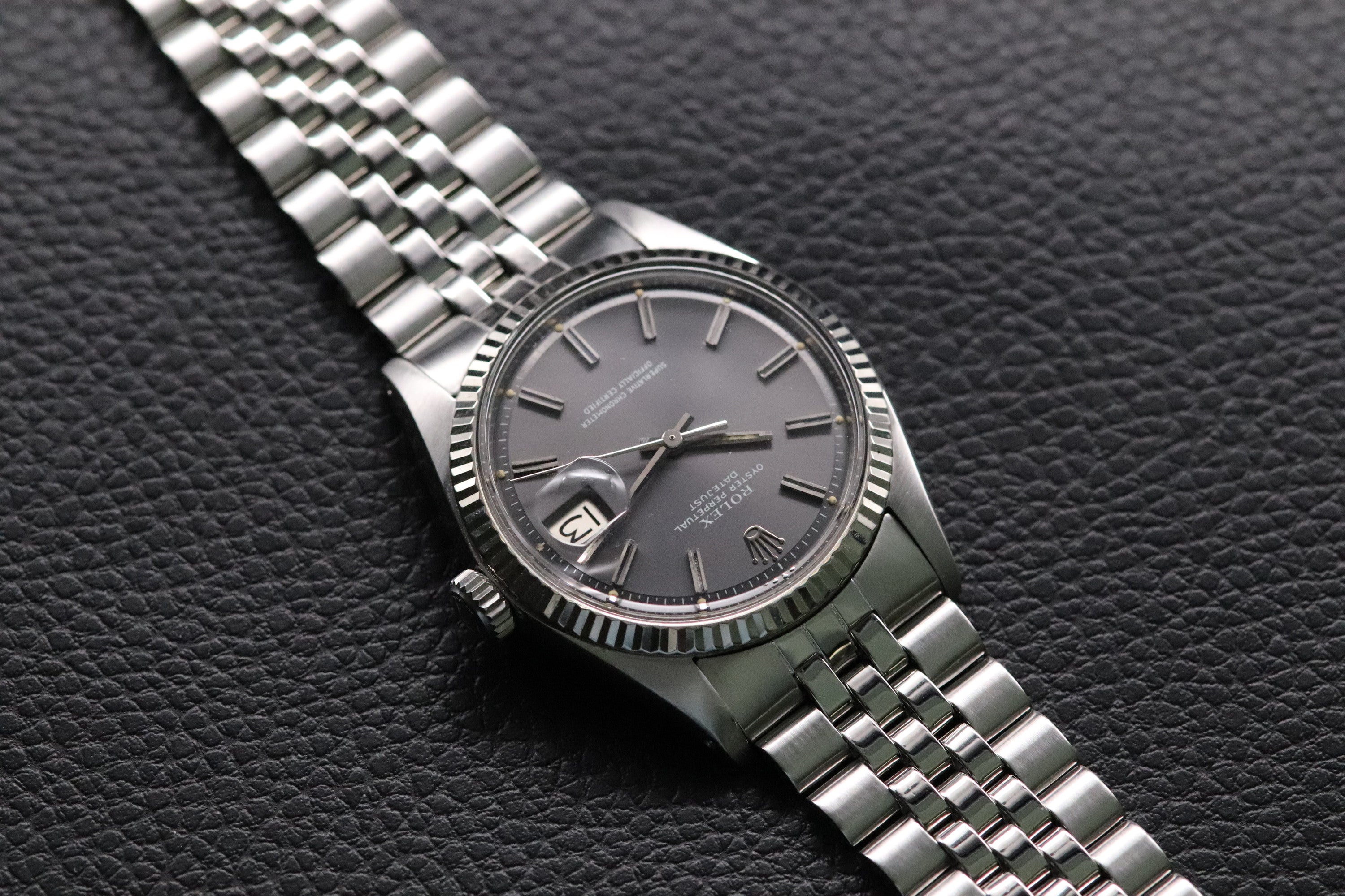 Rolex Datejust 1601 Grey Dial 1972