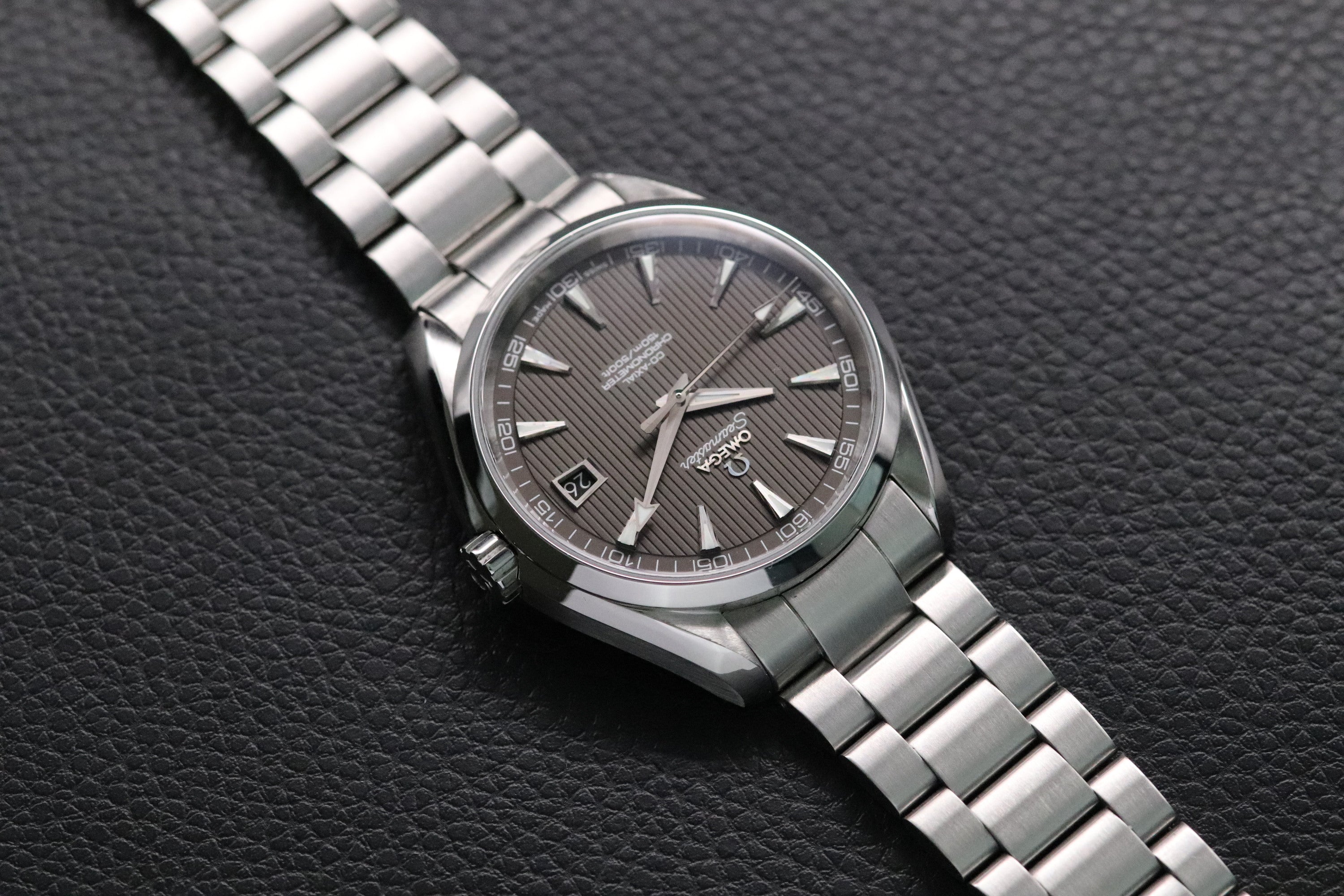 Omega Seamaster Aqua Terra 231.13.42.21.06.001 Grey Dial Fullset 2012 Box+Papers