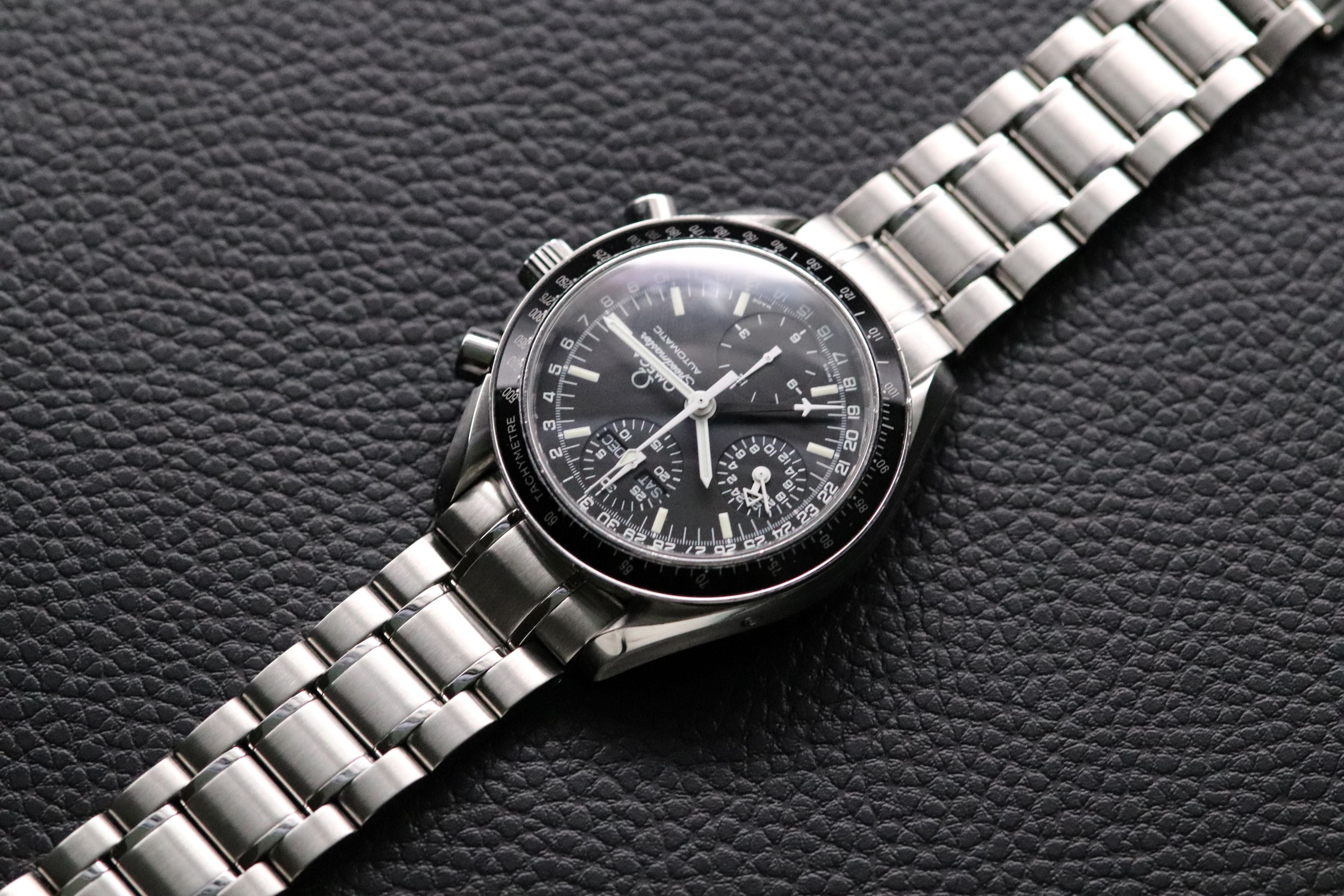 Omega Speedmaster Day Date 3520.50 Black Dial 1998